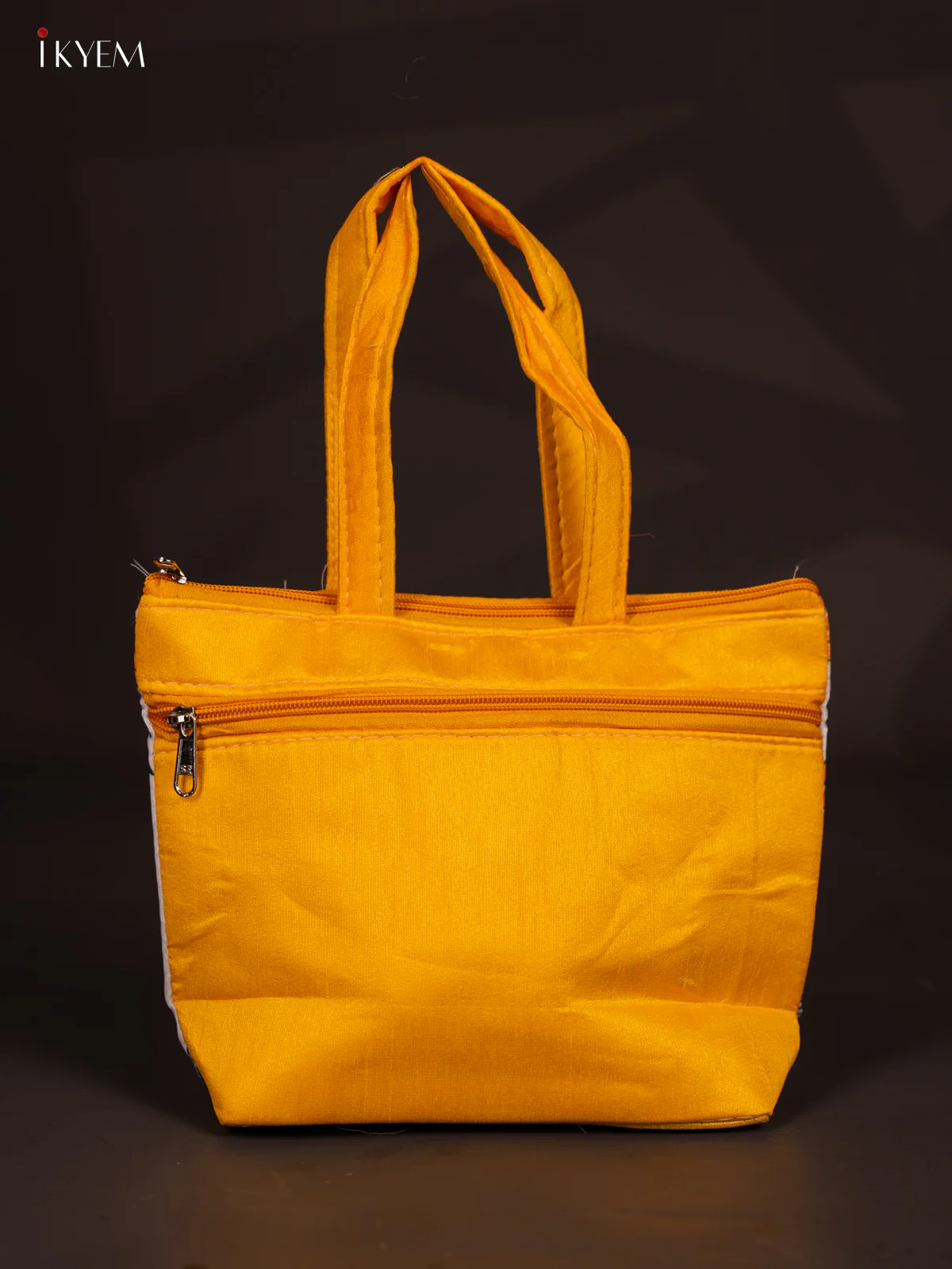 Peacock Designer Handbag - Yellow - 7 Inch - KJ04128 - Image 3