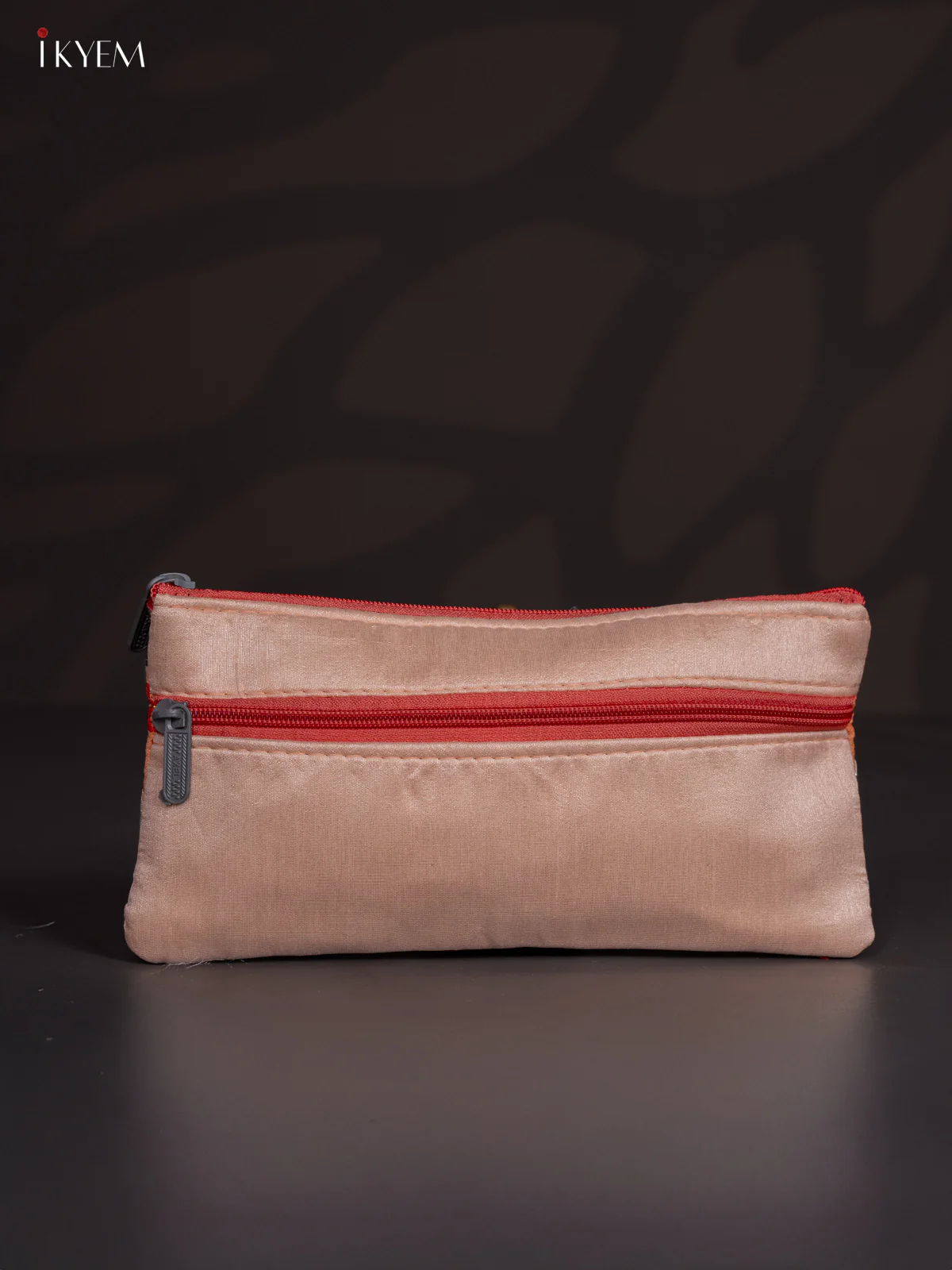 Embroidered Work Purse - Peach - KJ04146 - Image 3