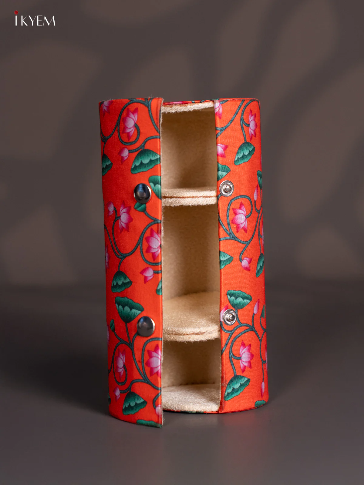 Pichwai Bangle Box - Orange - KJ06113 - Image 3