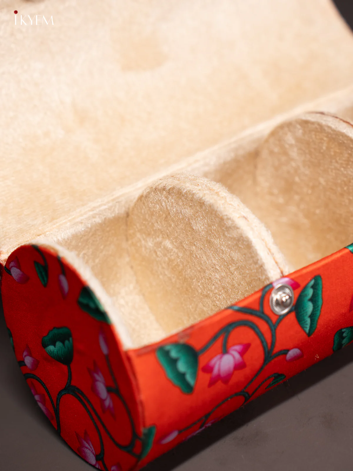 Pichwai Bangle Box - Orange - KJ06113 - Image 4