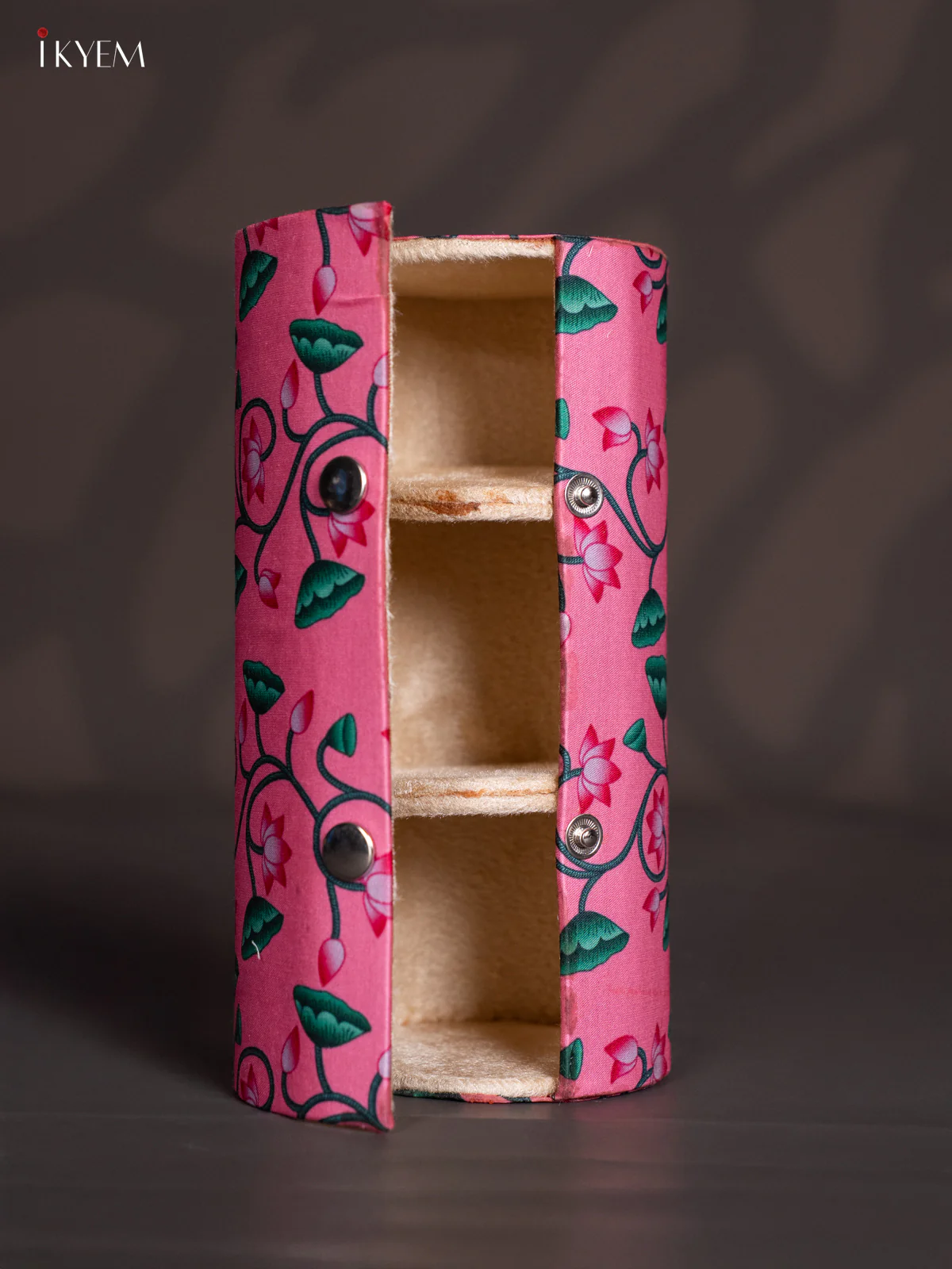 Pichwai Bangle Box - Baby Pink - KJ06115 - Image 3