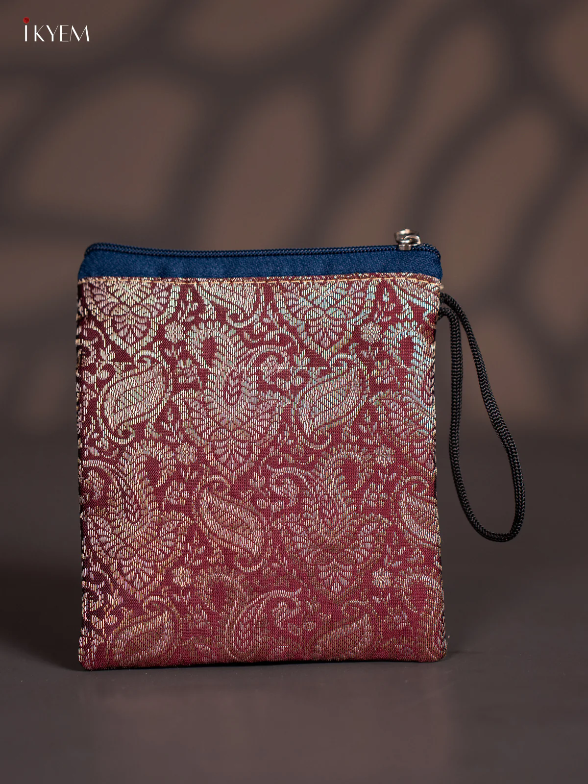 Designed Coin Pouch - Brown - 5 Inch - KJ06172