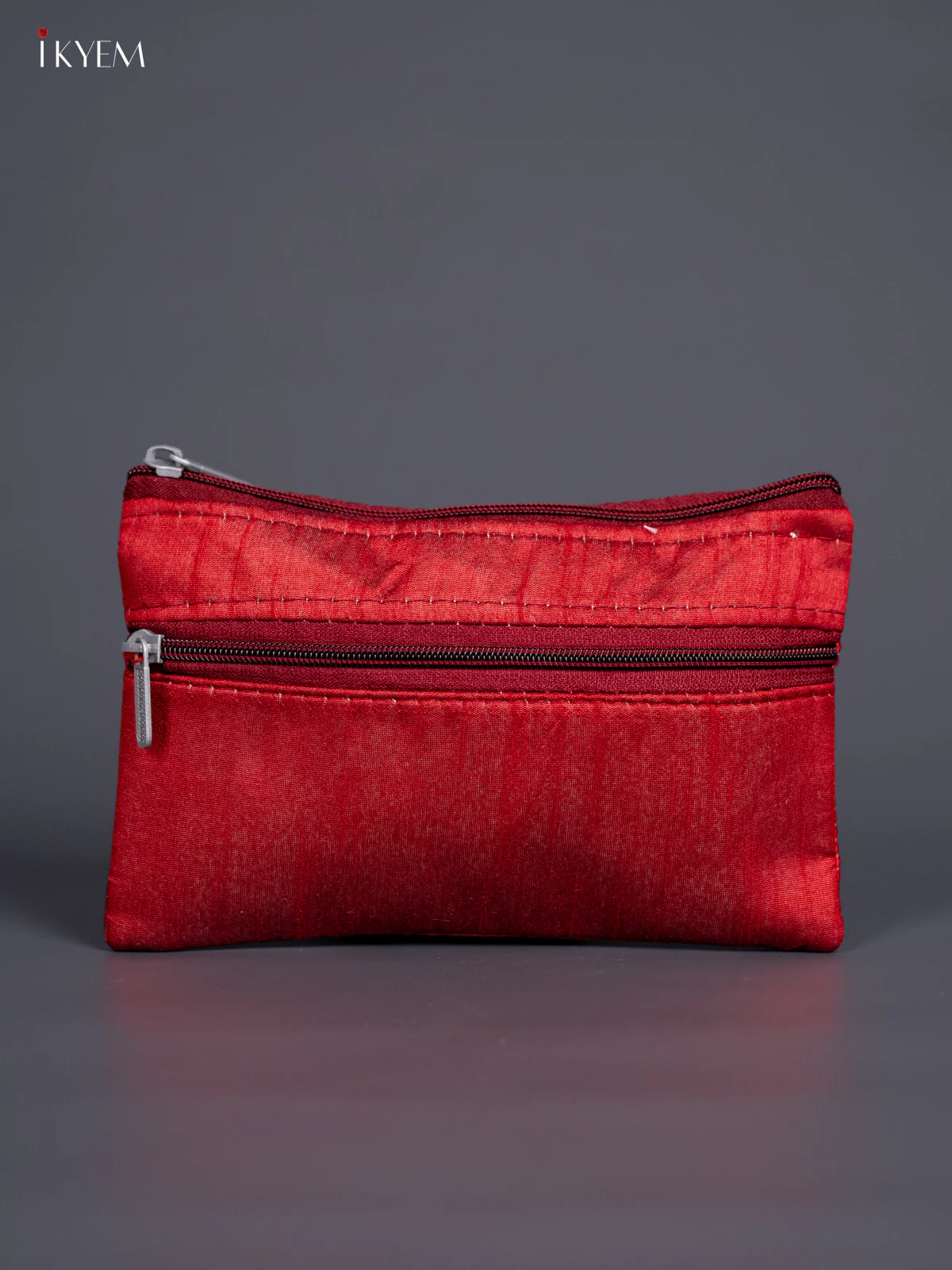 Dual Pichwai Cow & Calf Purse - Marron - KJ25111 - Image 3