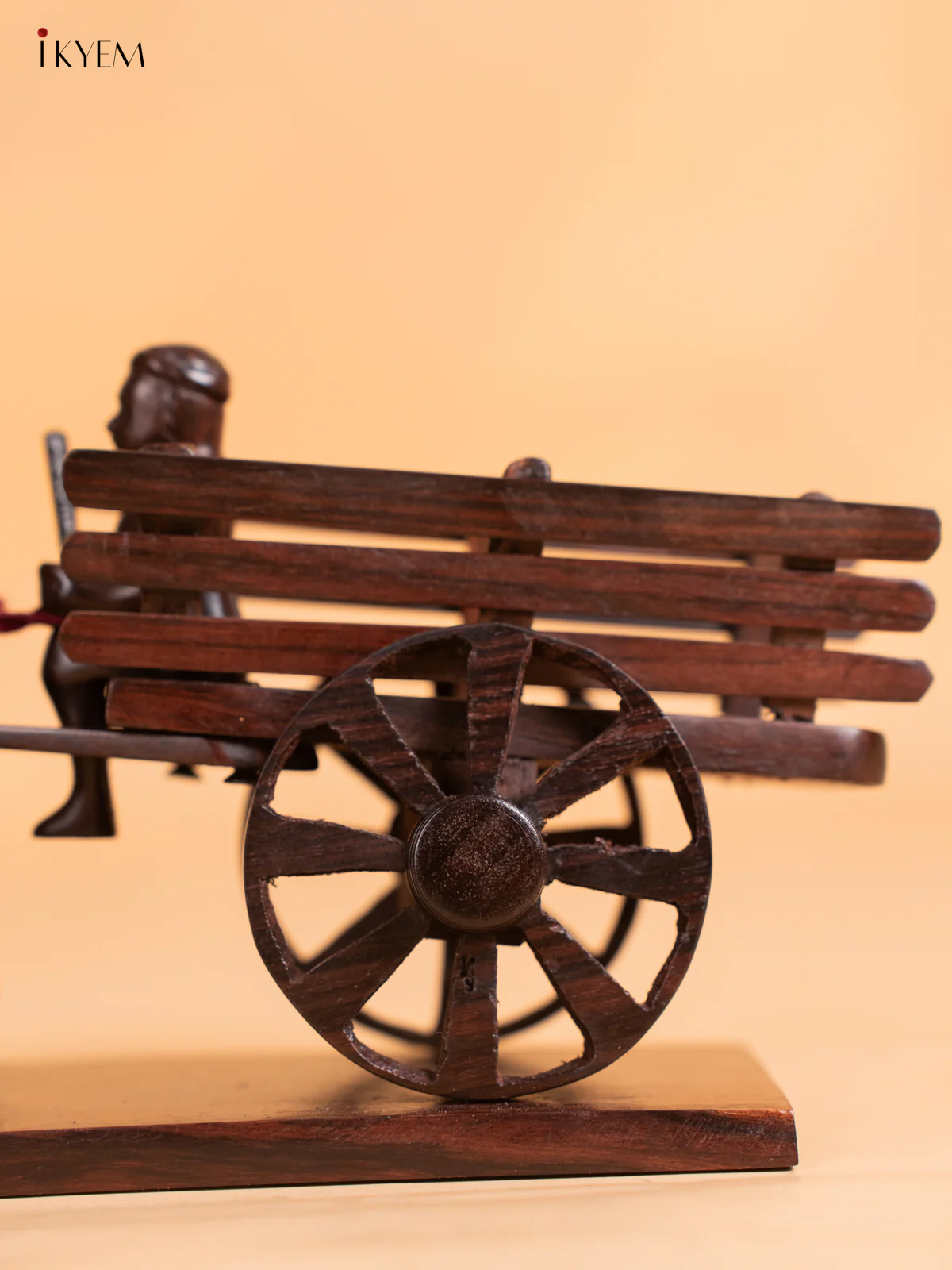 Mysore Rosewood Bullock Cart - 5 Inch - KJ31128 - Image 5