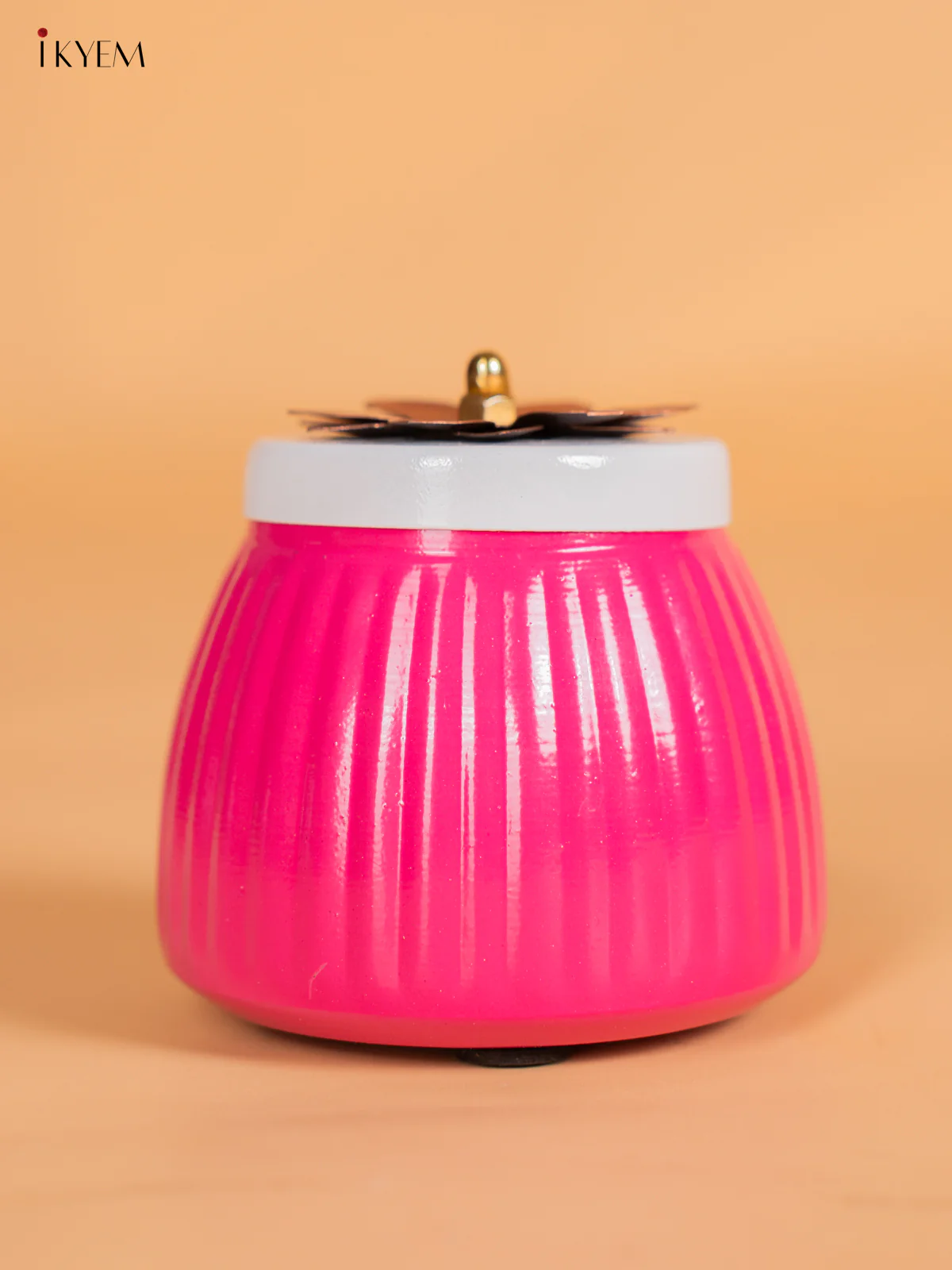 Metal Dry Fruit Nuts Box - Pink - 3.5 Inch - KJ31245 - Image 2