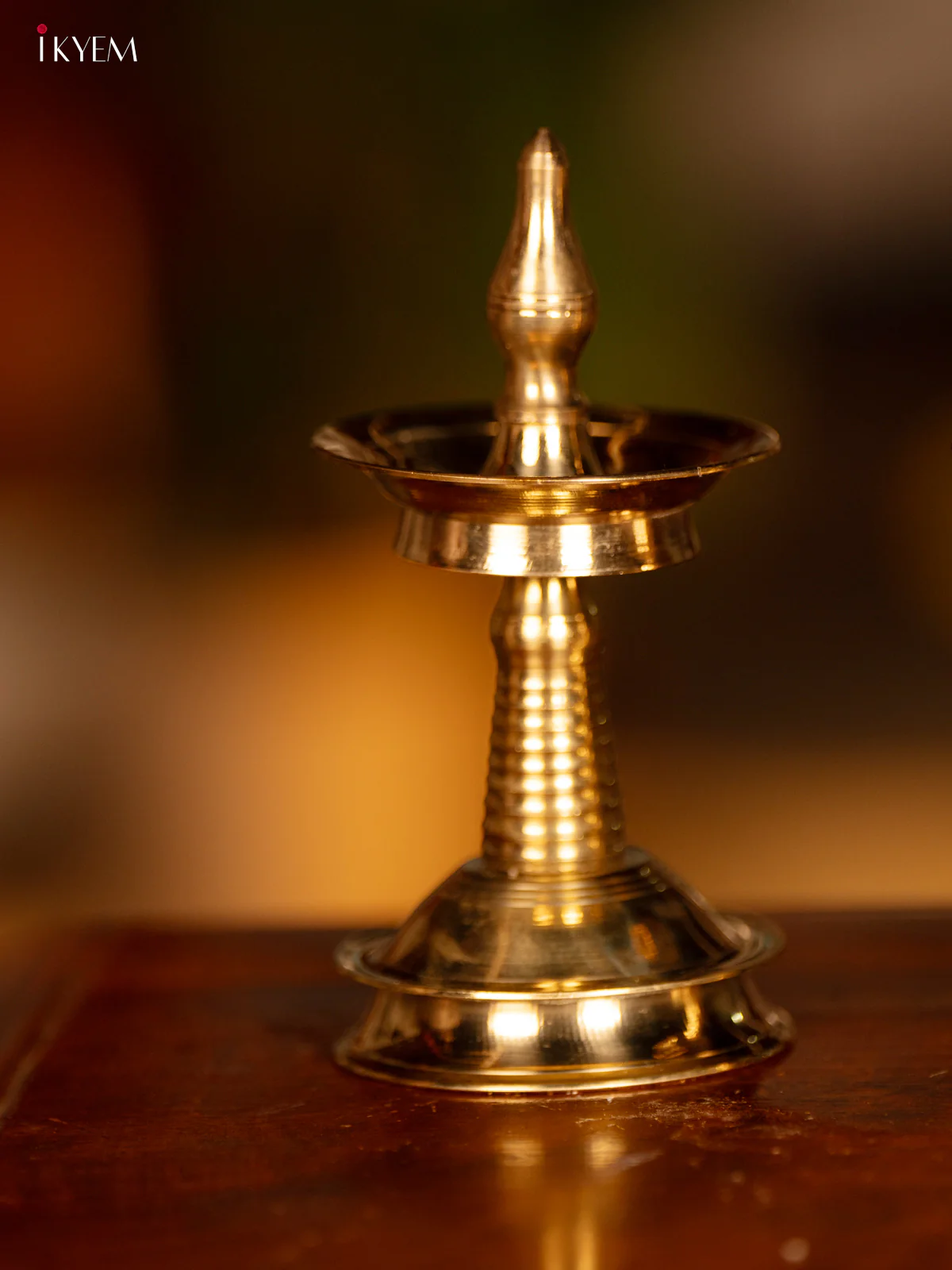 Brass Kerala Diya Set of 2 - 6 Inch - KK26123 - Image 3