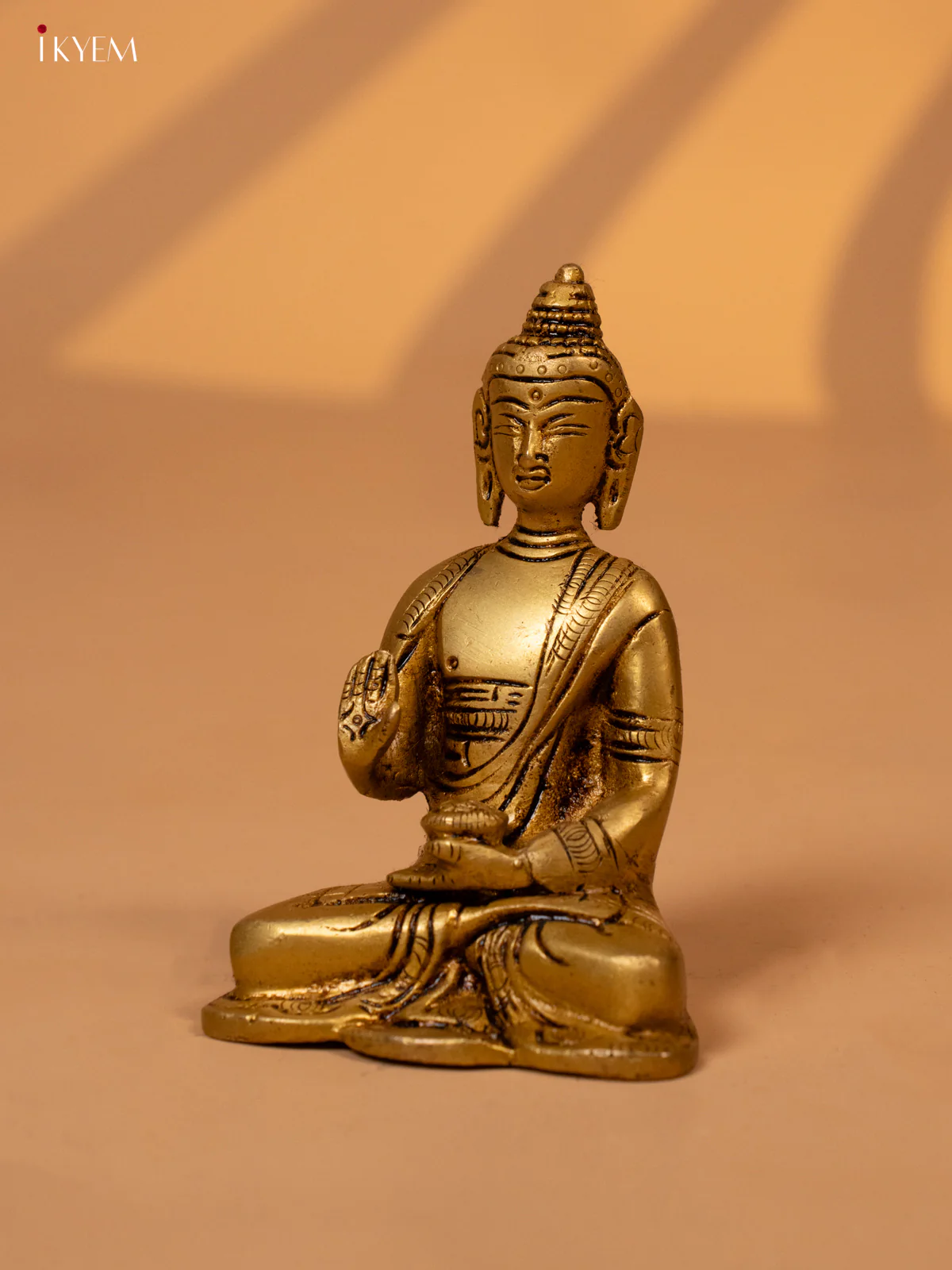Brass Buddha Statue - KK26150 - Image 3