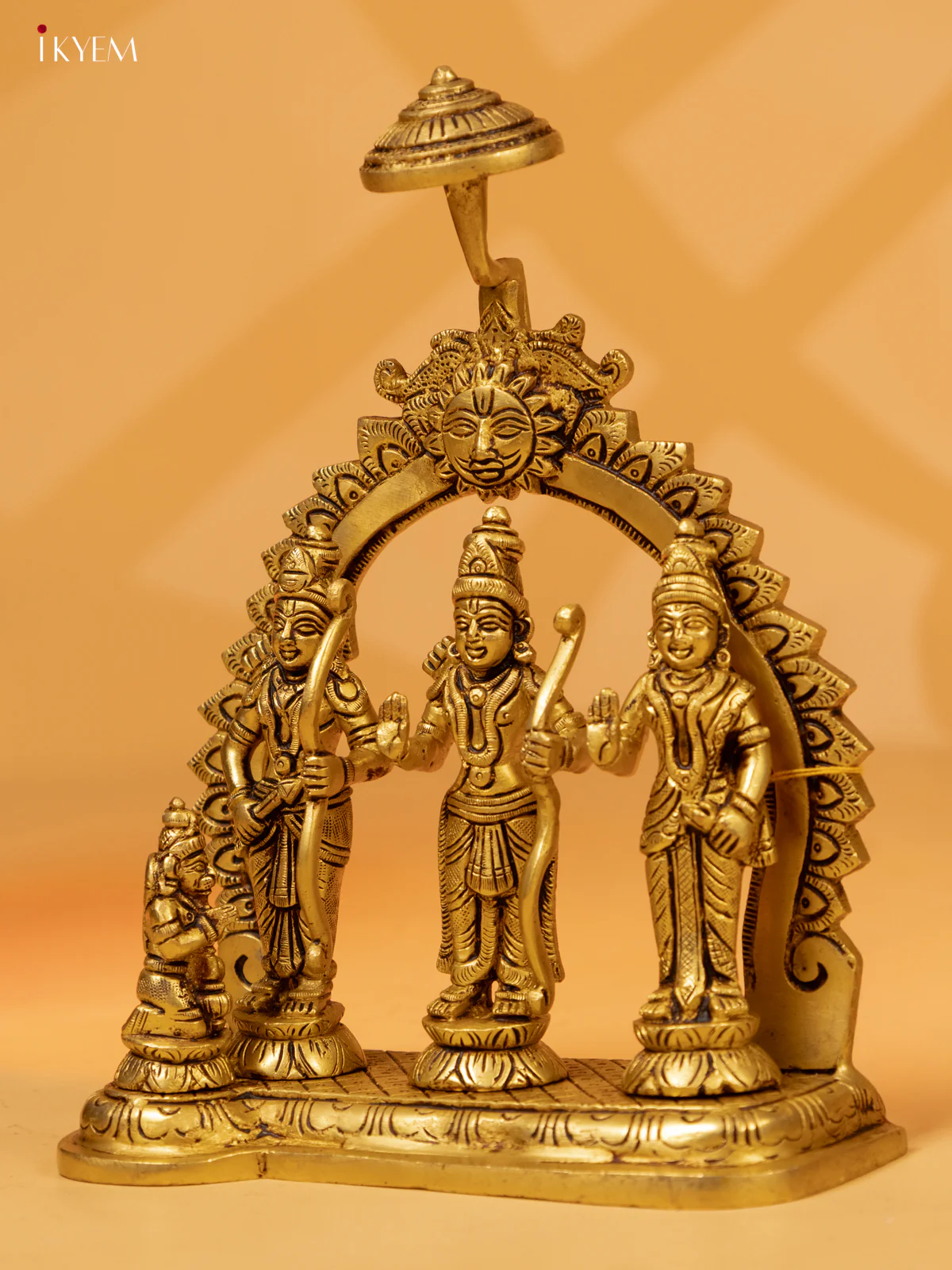 Brass Ram Darbar - 9.8 Inch- KK26161 - Image 2