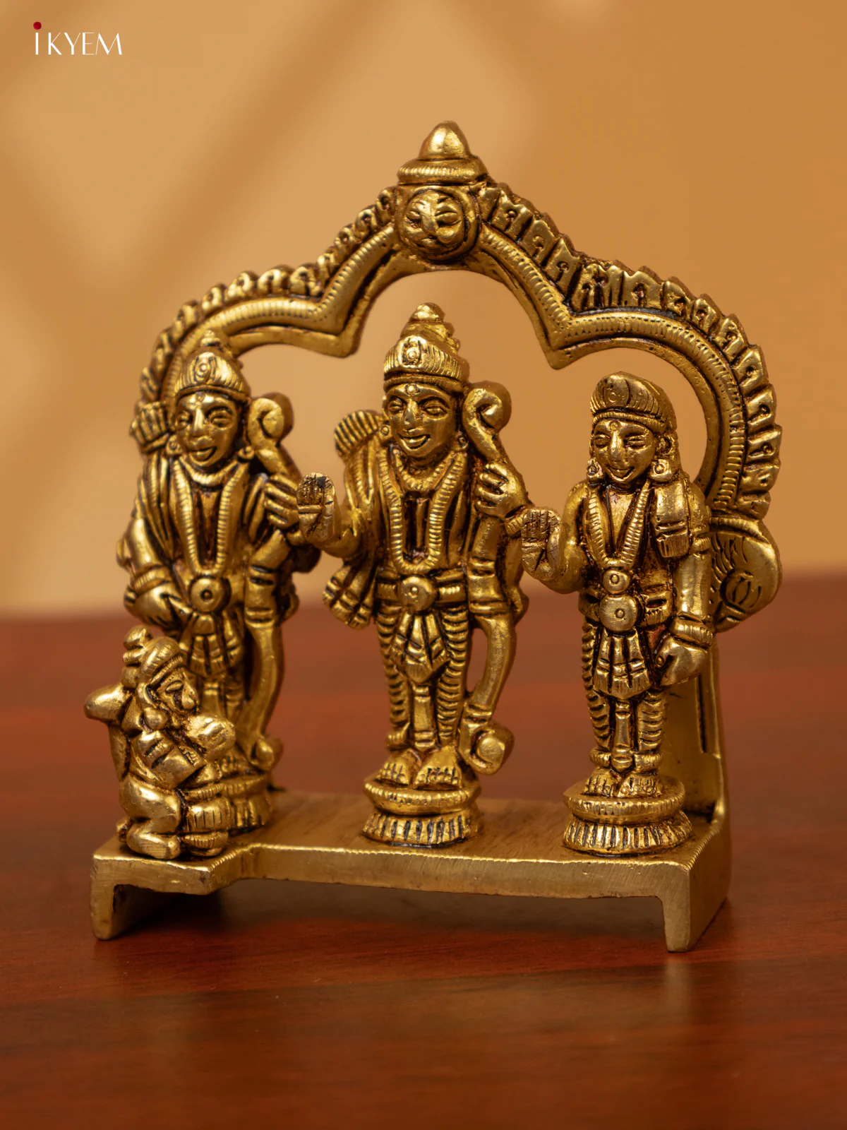 Brass Ram Darbar - 4.5 Inch- KK26194 - Image 2