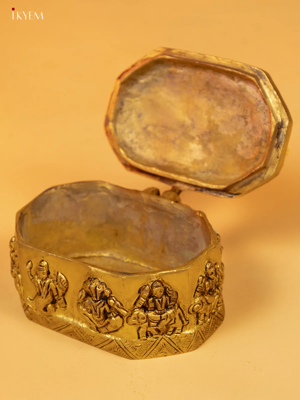 Brass Navagraha Box- KK26211 - Image 3