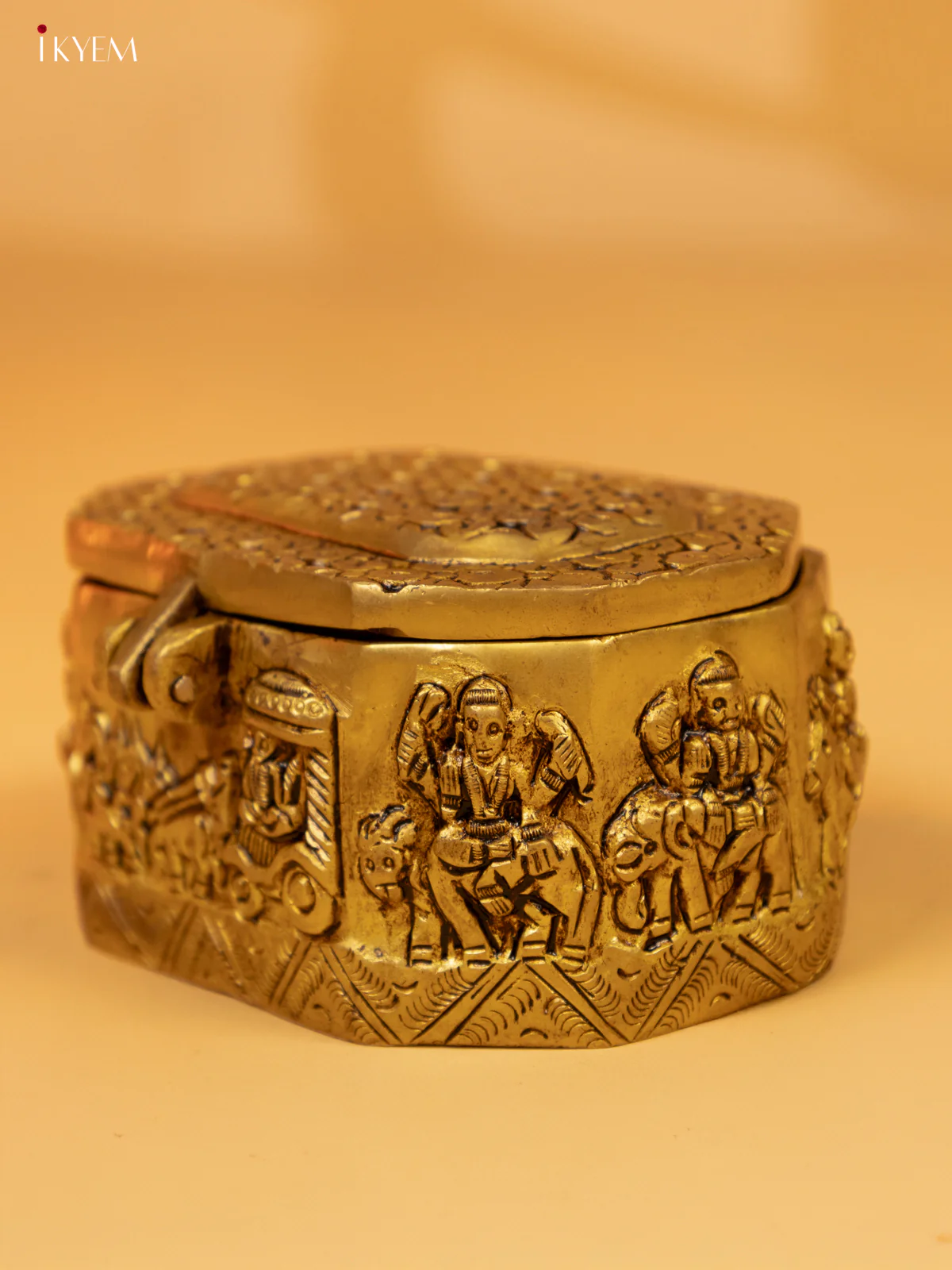 Brass Navagraha Box- KK26211 - Image 5