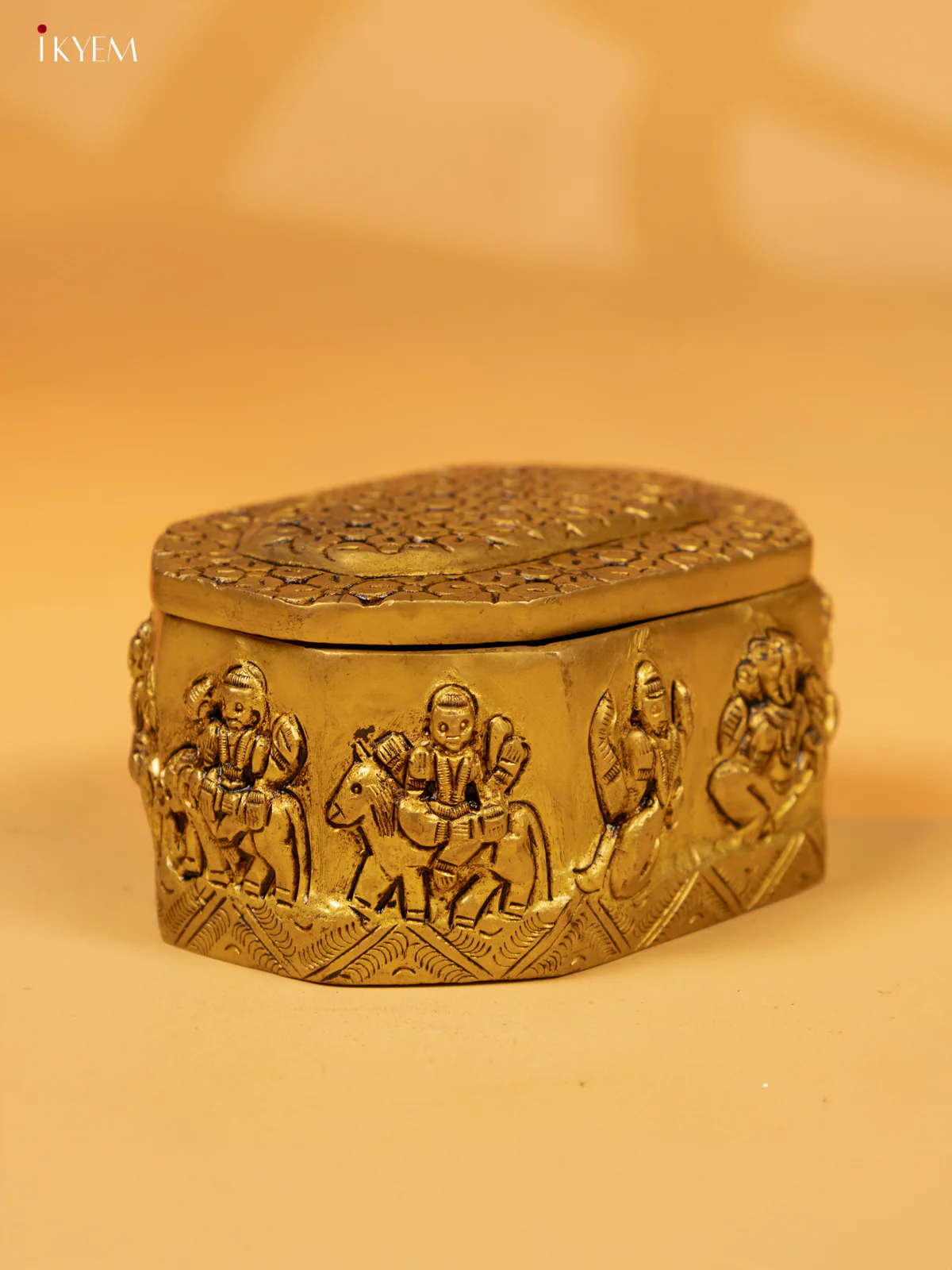 Brass Navagraha Box- KK26211 - Image 6