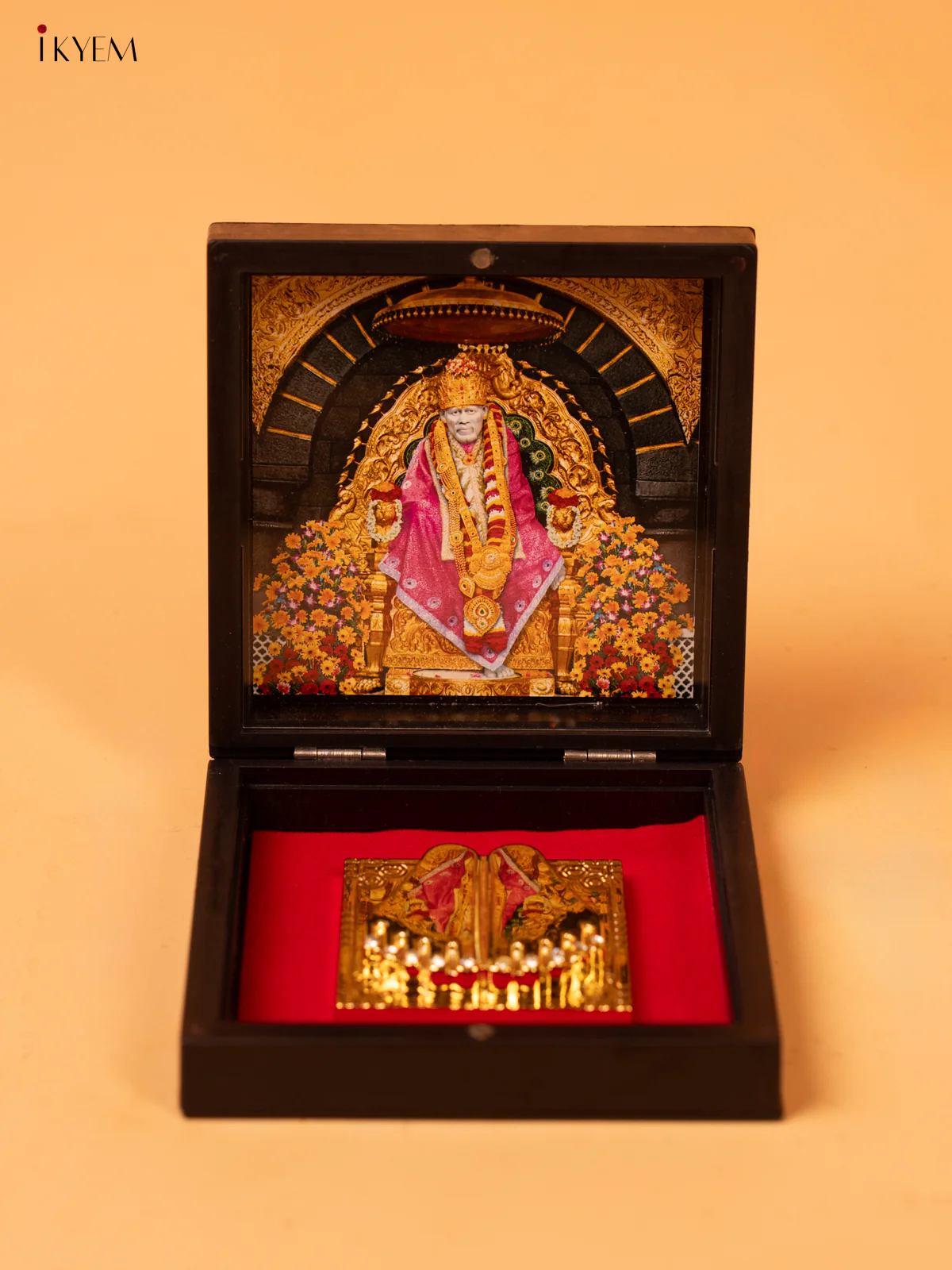 Paduka Box - Om Sai Ram (4.5×4.5) Inch- KK26226 - Image 3