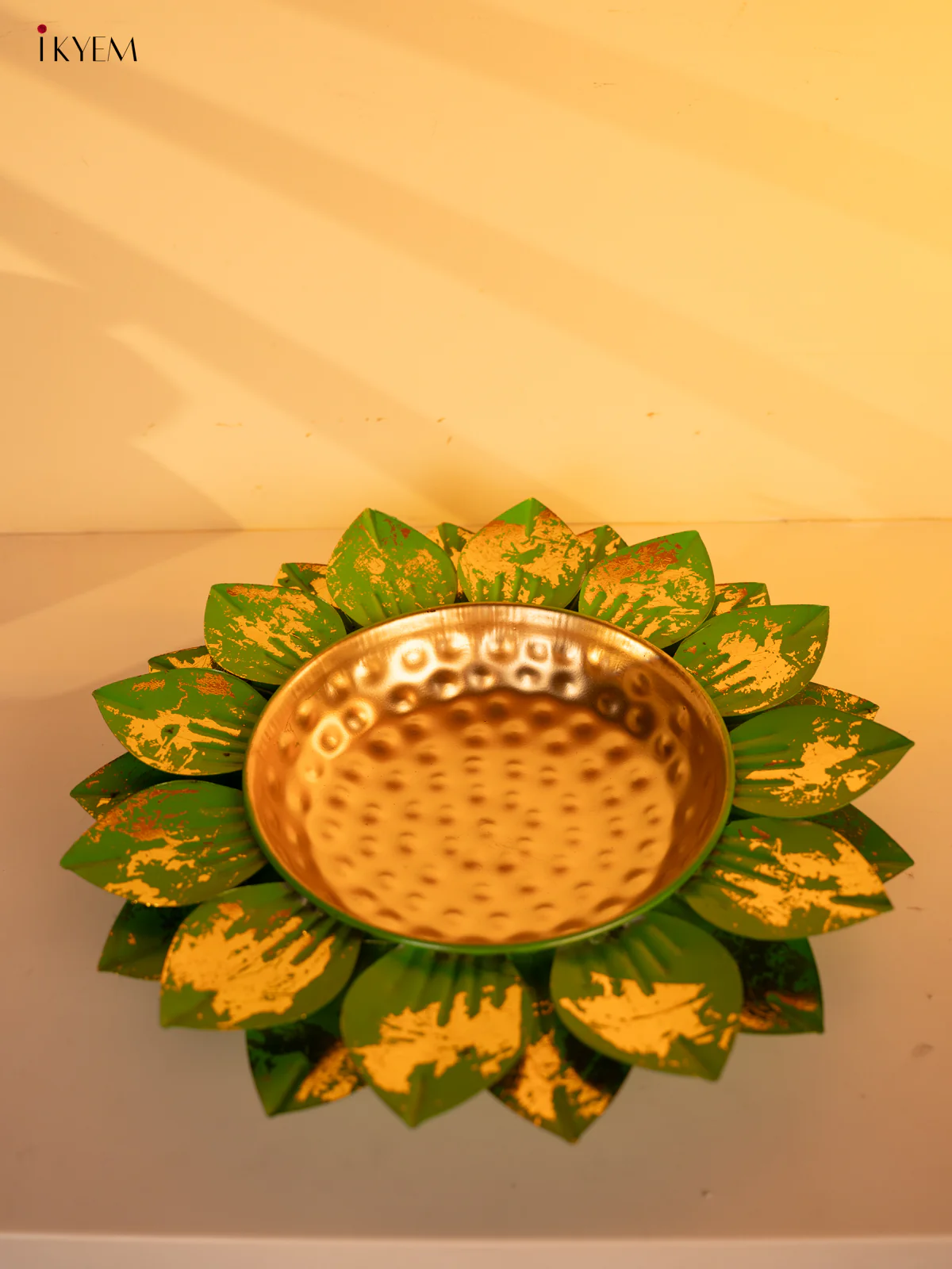 Metal Flower Urli (Large) - KK26230