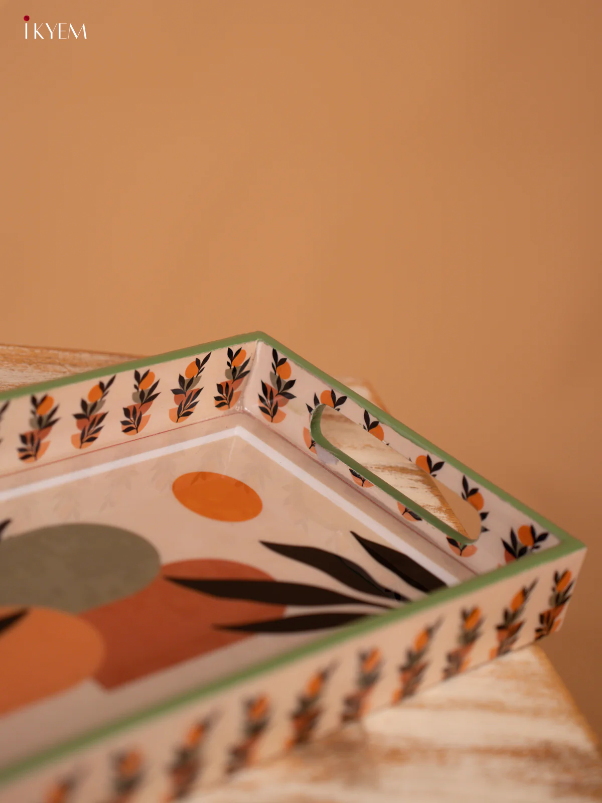 Digital Printed Tray - Medium (13x7) - Pista Green - KL03128 - Image 3