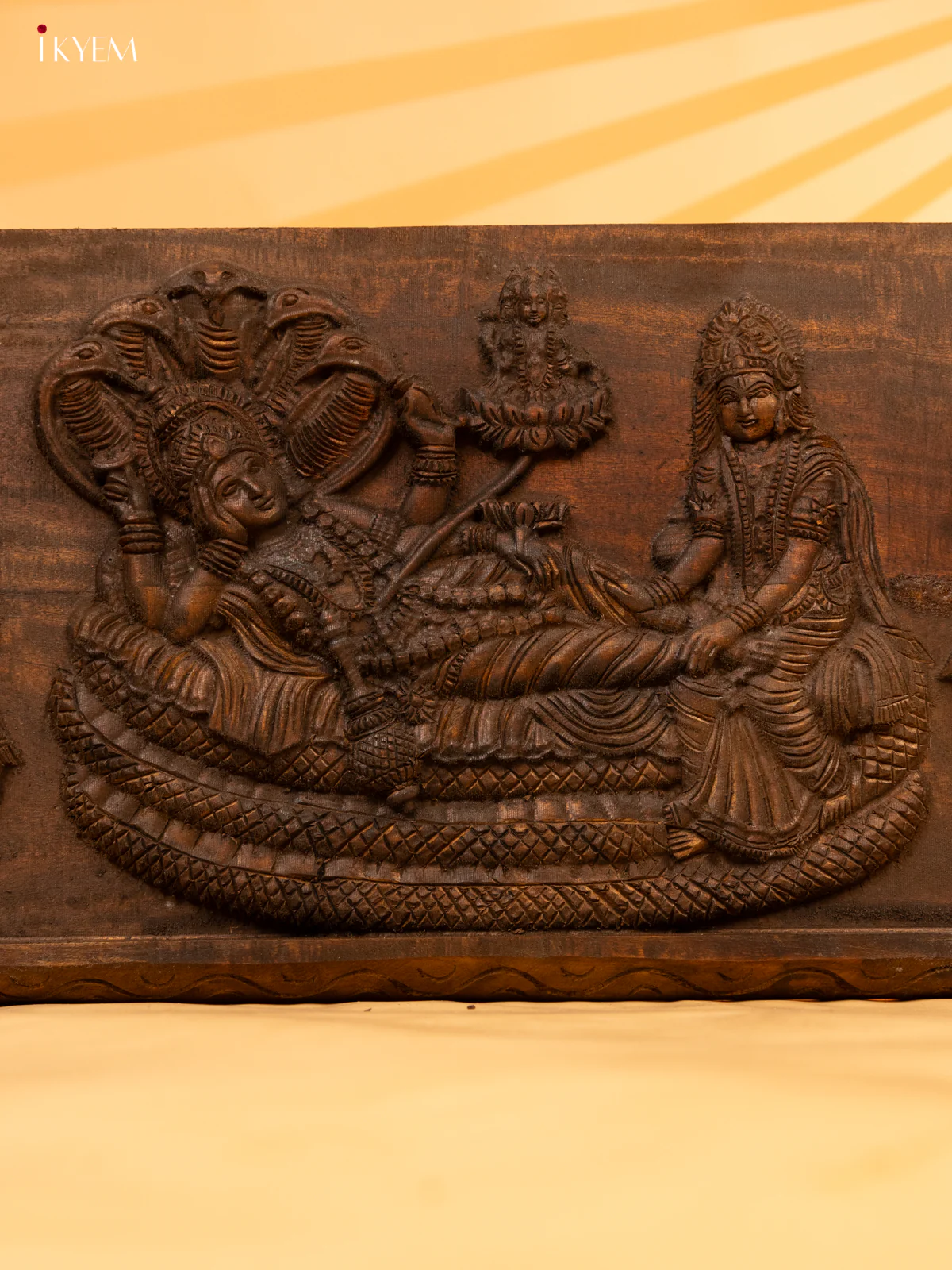 Vishnu Ananthasayanam Panel -12*48 Inch- KL05127 - Image 5