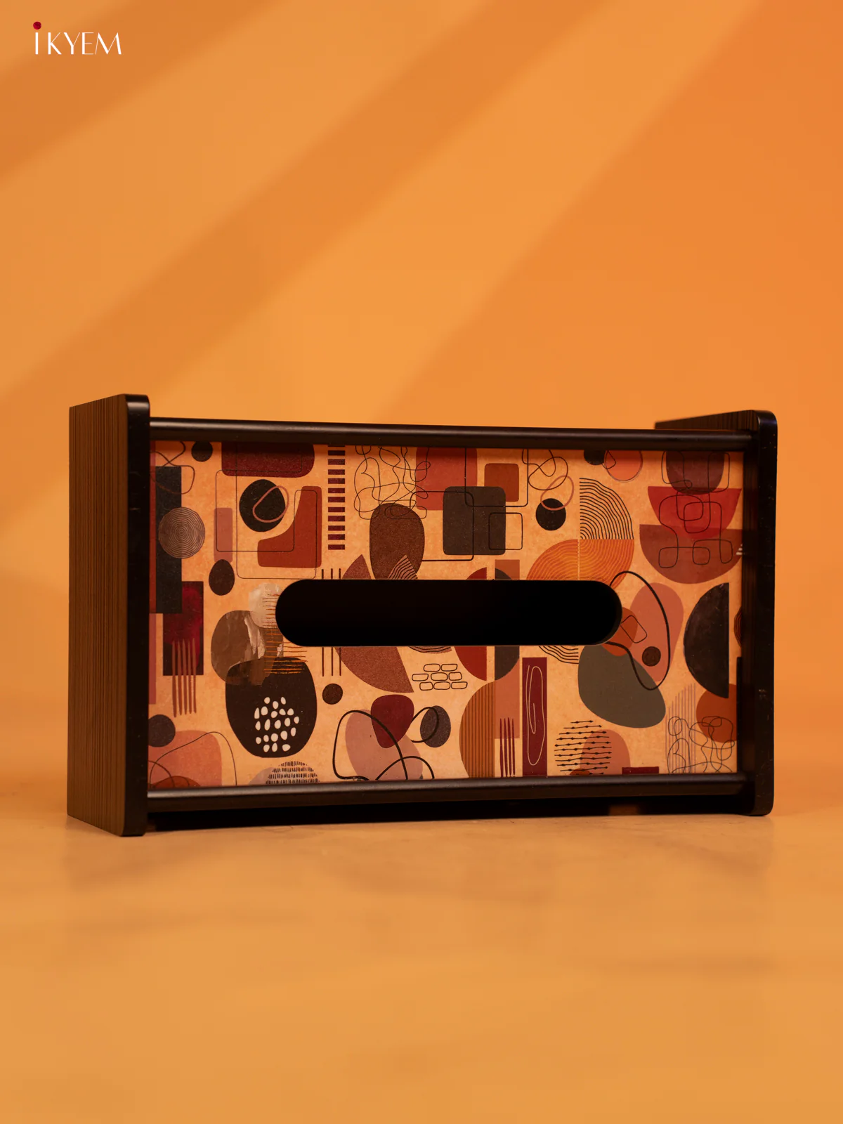 Abstract Art Wooden - Tissue Holder (9×5) Inch - KL18121