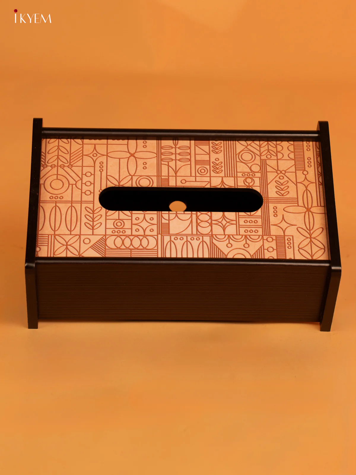 Line Art Wooden- Tissue Holder (9×5) Inch- KL18141
