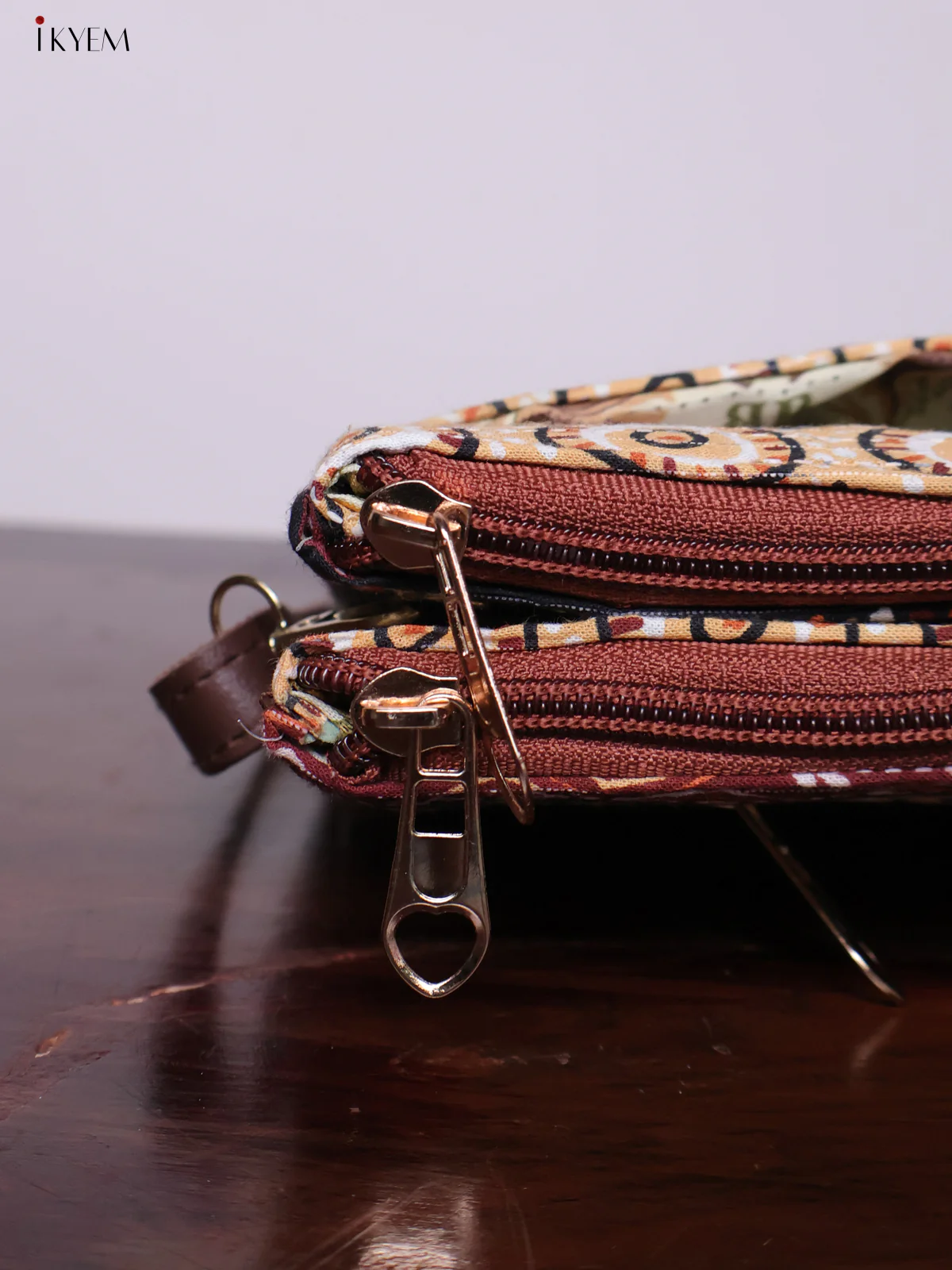 Cotton Printed Sling Bag - Sandal - KL20125 - Image 3