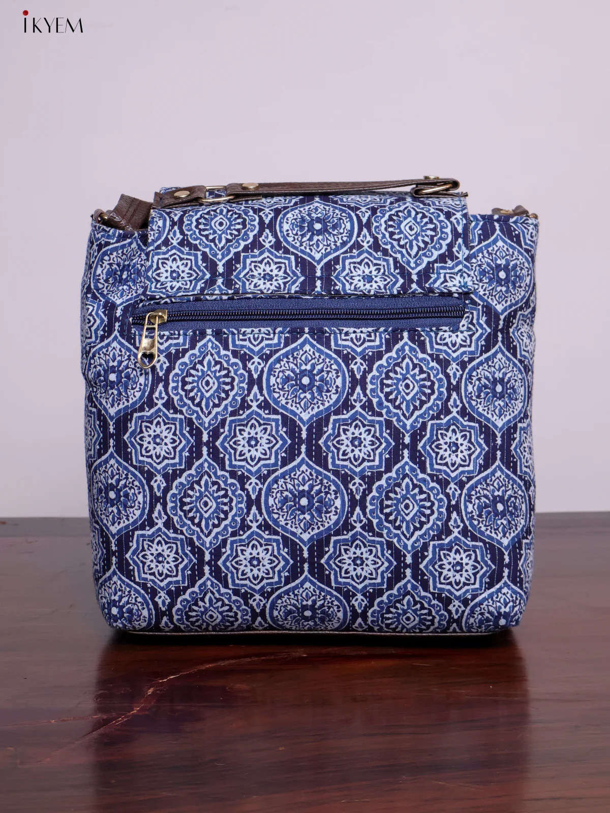 Printed Indigo Sling Bag - Design 1 - KL20146 - Image 7