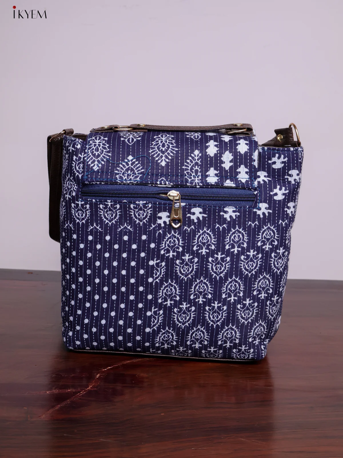 Printed Indigo Sling Bag - Design 4 - KL20149 - Image 7