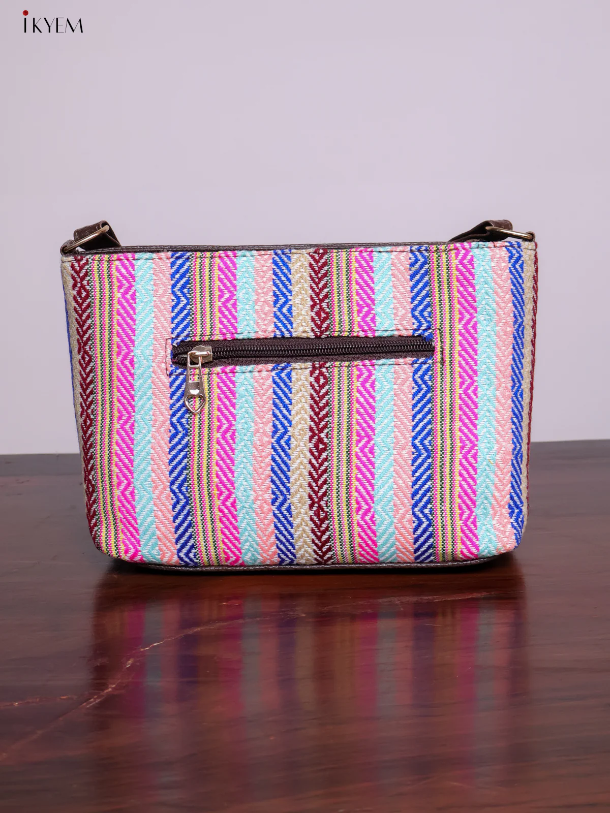 Jacquard Sling Bag - Small - Design 2 - KL20157 - Image 6