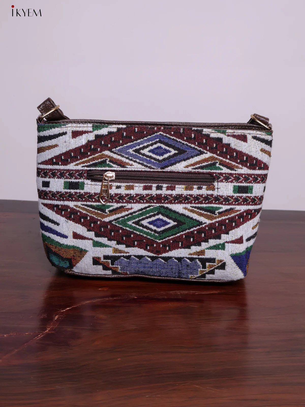 Jacquard Sling Bag - Small - Design 4 - KL20159 - Image 7