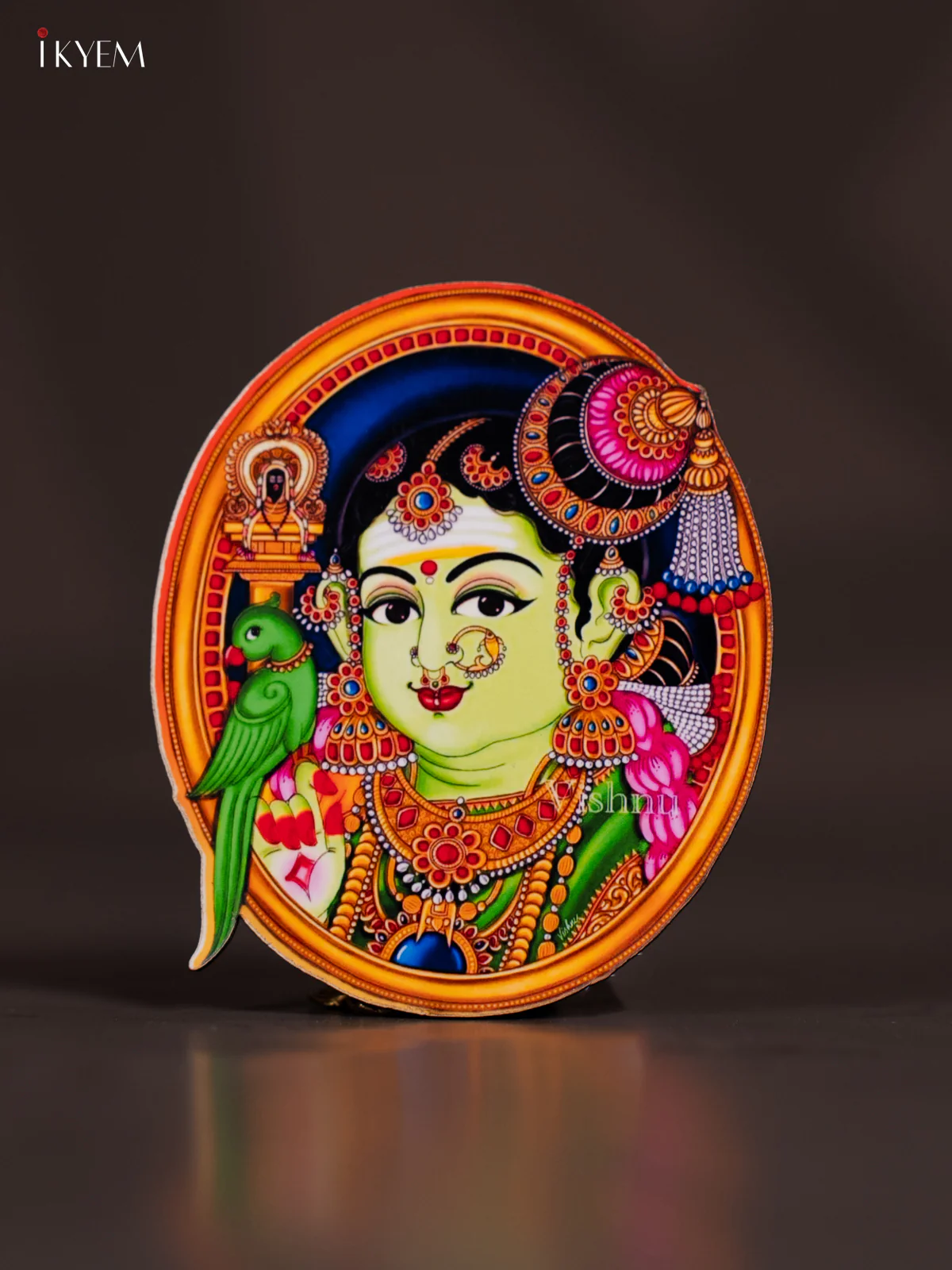 Meenakshi Printed Fridge Magnets - 3.6 Inch - KN02127