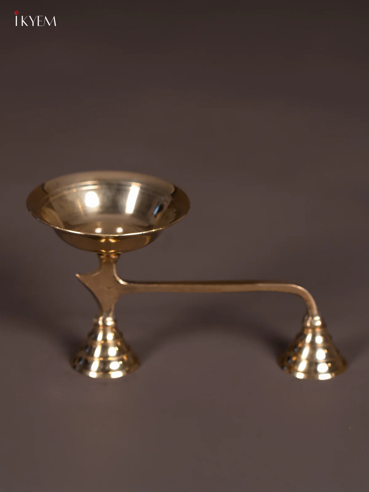 Brass Karpoor/Camphor Stand - 3.5 Inch - KN03125