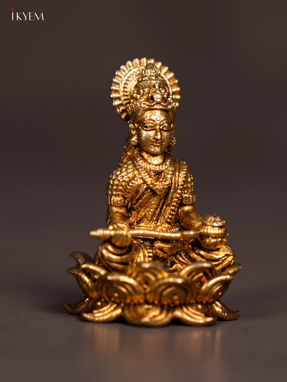 Brass Annaporani Idol - 2.5 Inch - KN04127 - Image 2