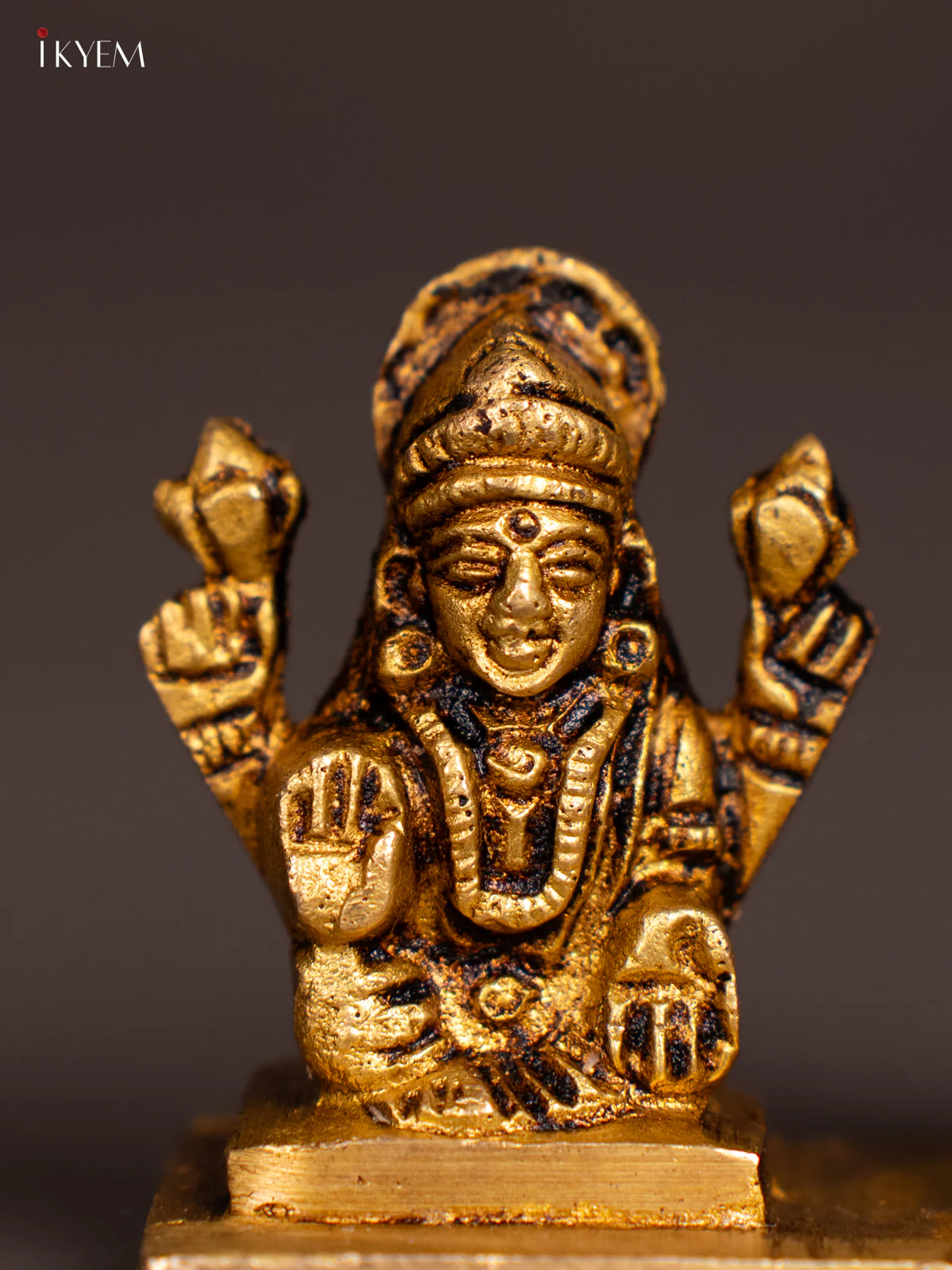 Brass Lakshmi Balaji Padmavathi - 2.5 Inch - KN04134 - Image 3