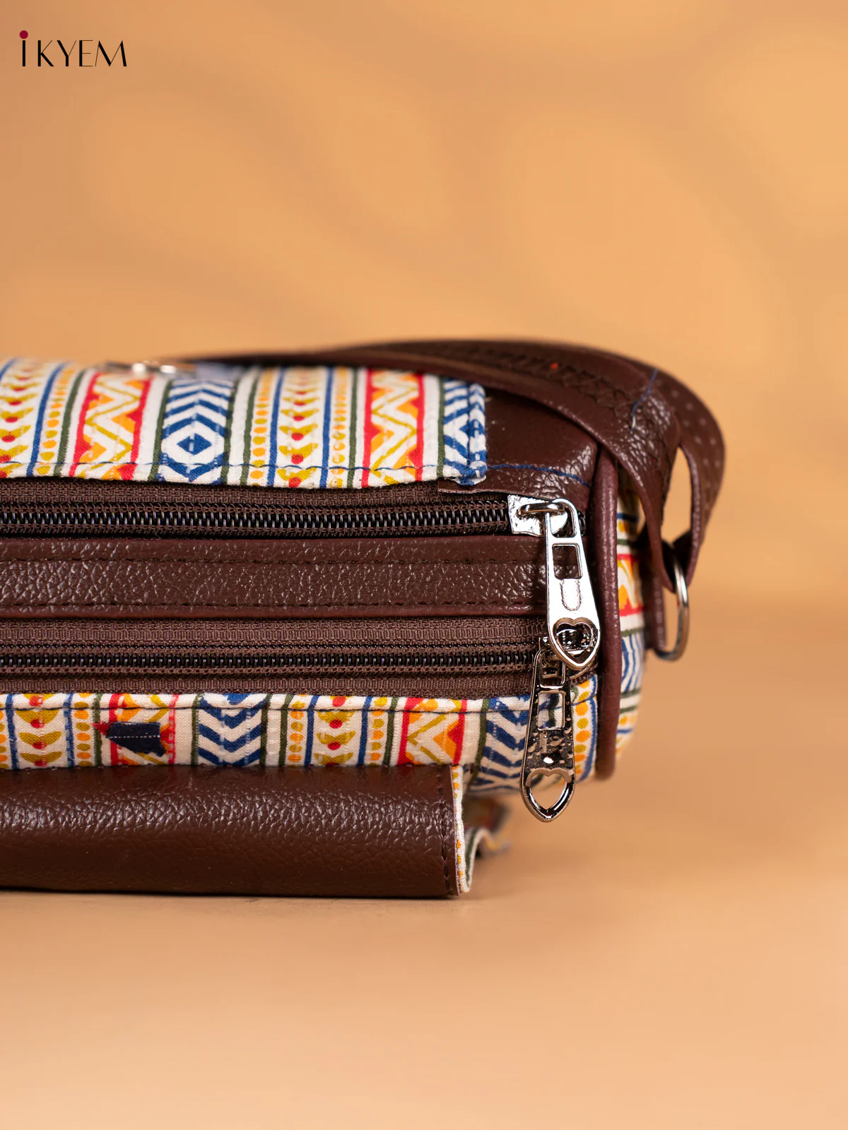 Printed Flap Sling Bag - Multicolour - KN05142 - Image 3