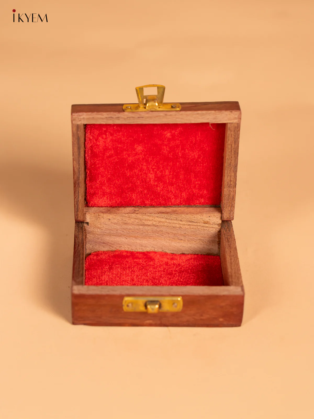 Hand-Made Wooden Jewellery Box - (2.5x3.5) Inch - KN08119 - Image 2