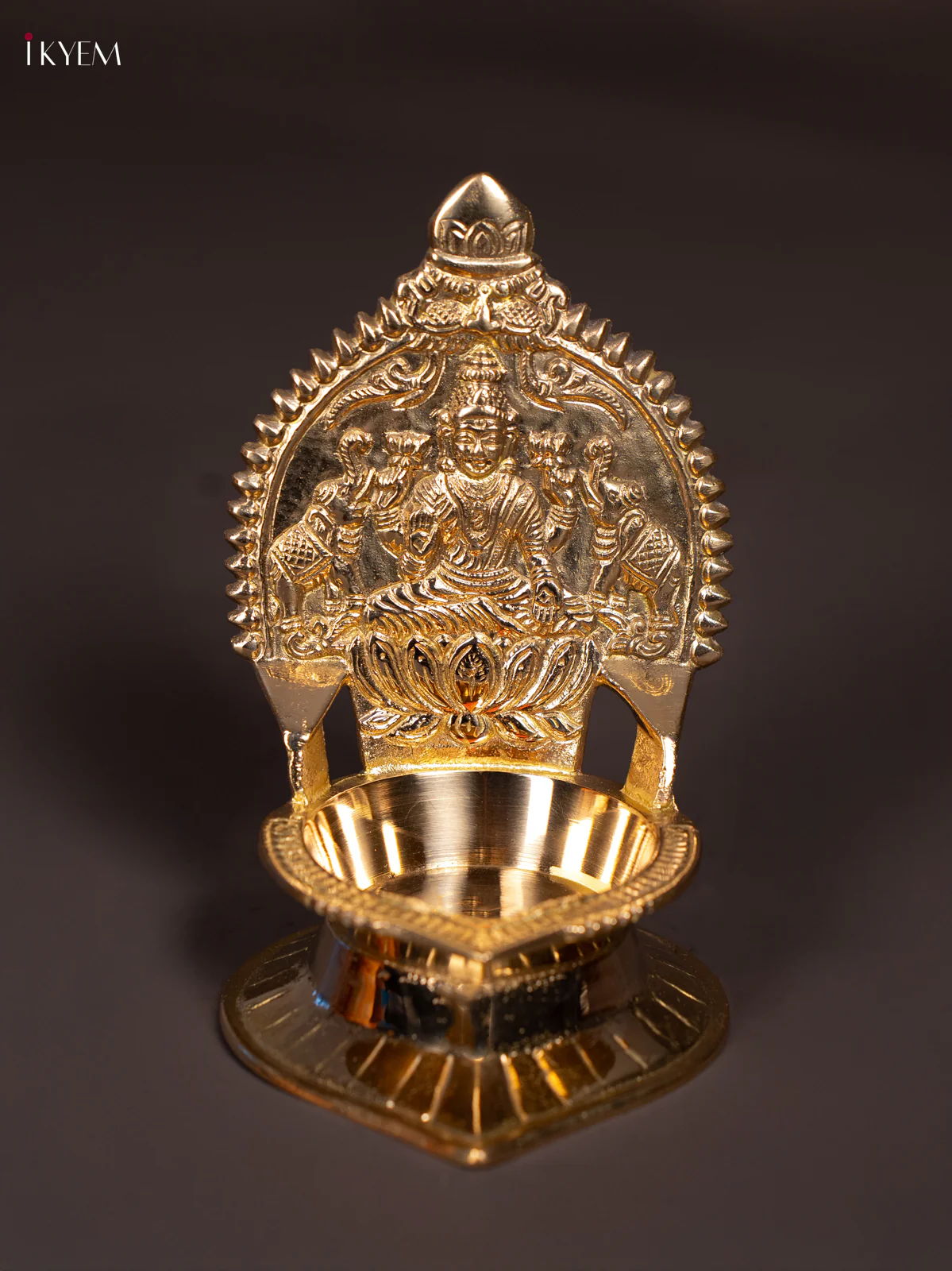 Brass Kamatchi Diya - 6 Inch - KN16125 - Image 3
