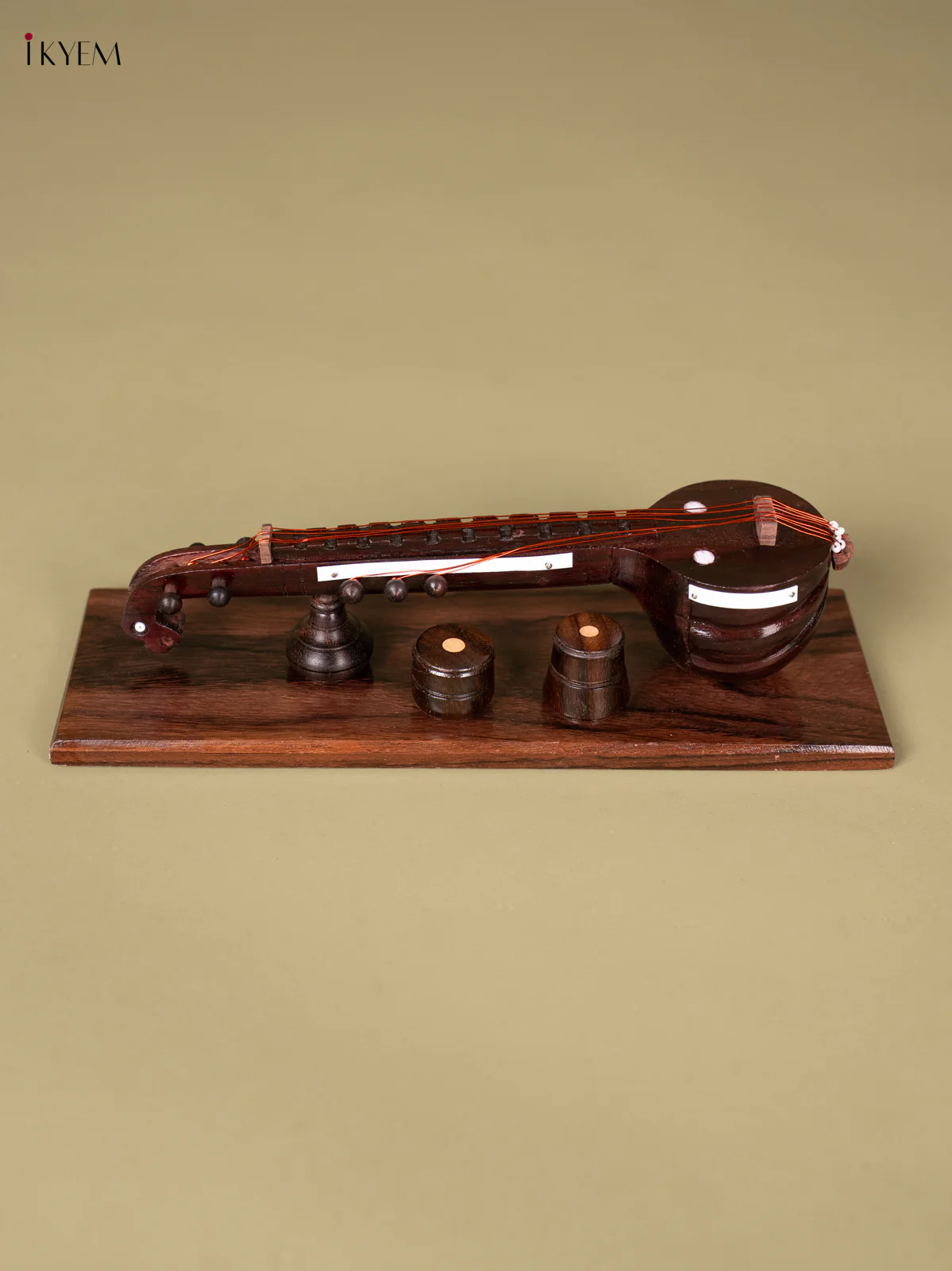 Mysore Rosewood Veena With Table - KN26125 - Image 2