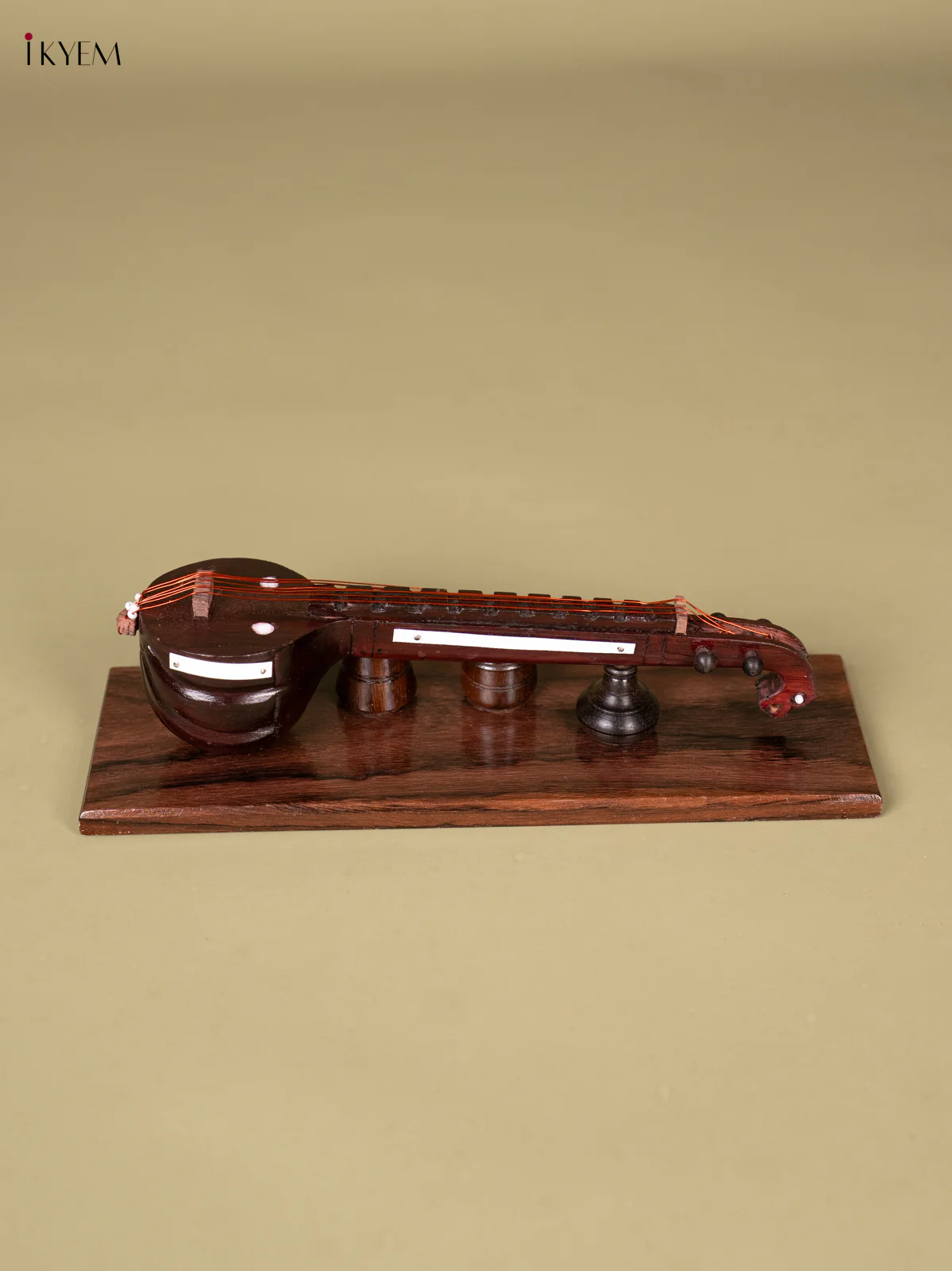 Mysore Rosewood Veena With Table - KN26125 - Image 4