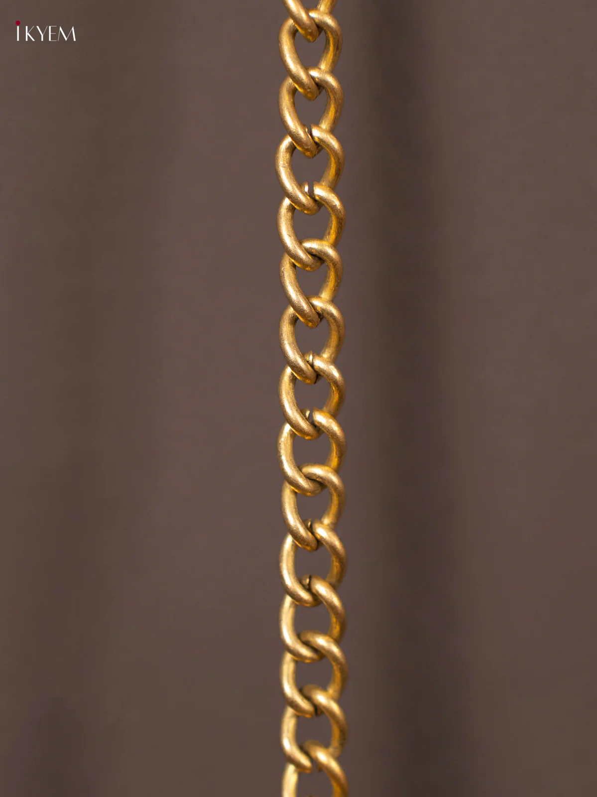 Brass 5 Face Om Saravana bhava Diya With Wall Hanging - KN27115 - Image 3