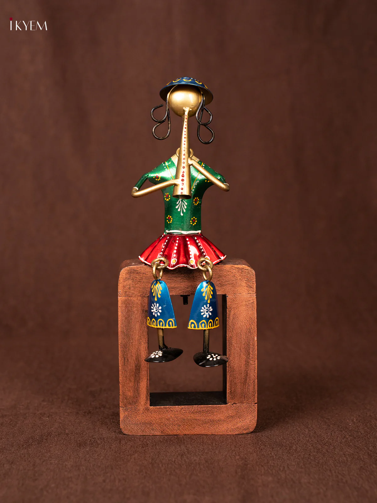 METAL PAINTED LADY MUSICAL - KN29126 - Image 4