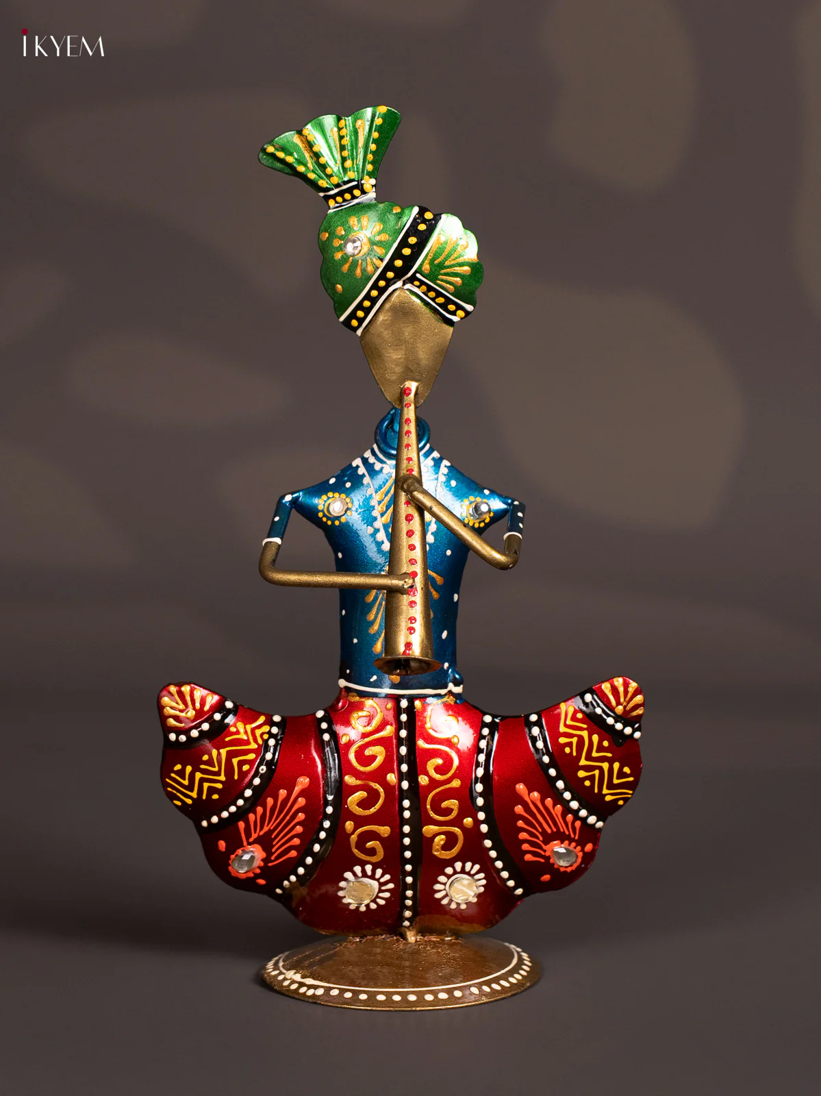 METAL PAINTED MUSICAL SIT (SET OF 3) - KN29135 - Image 3