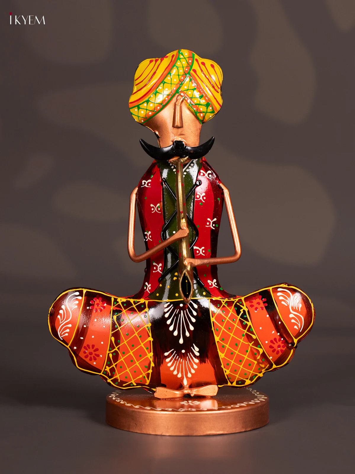 METAL PAINTED SITTING MEN (SET OF 3) MINI - Image 4
