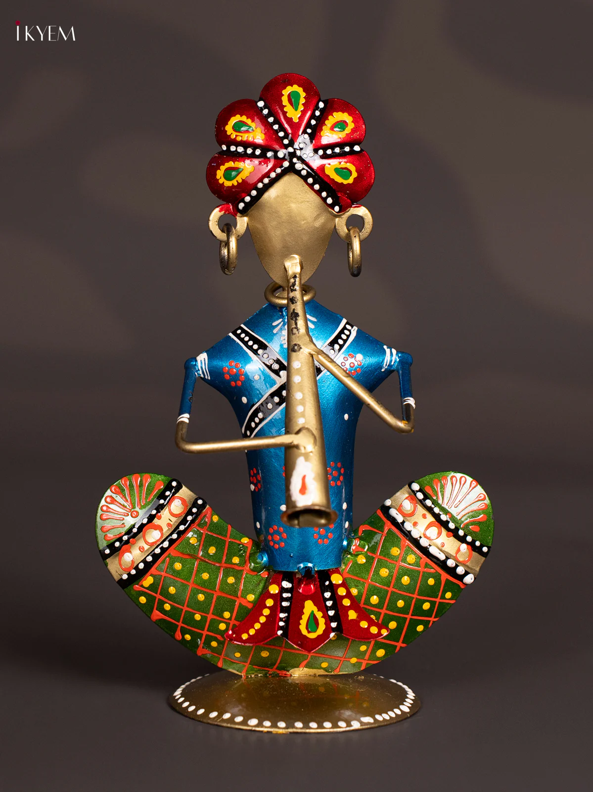 METAL PAINTED SITTING MUSICAL (SET OF 3) - KN29139 - Image 3