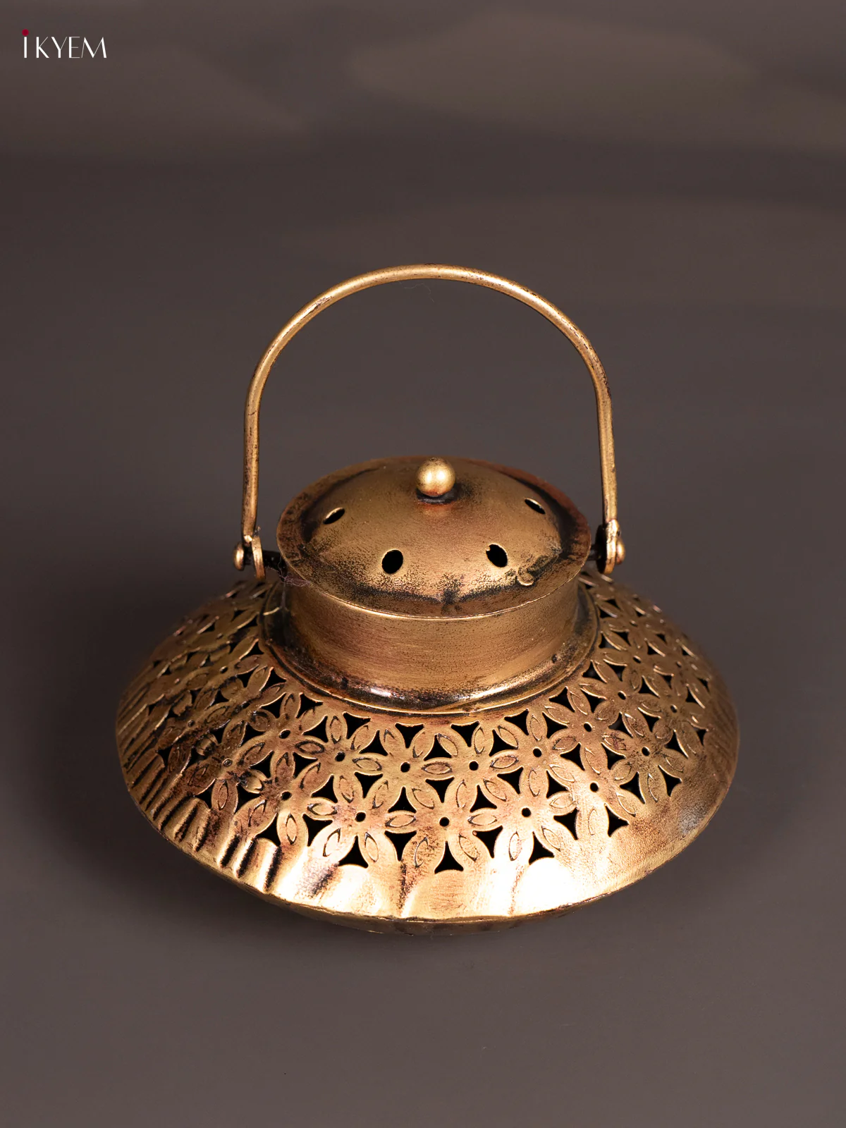 METAL PAINTED T - LIGHT HANDLE - KN29179 - Image 2
