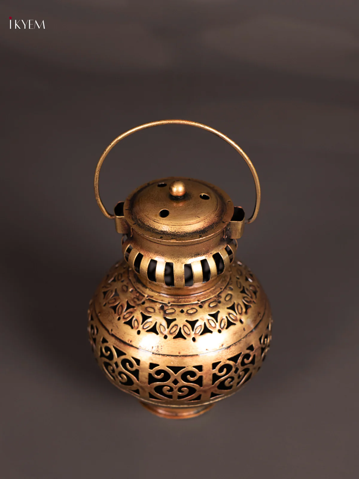 METAL PAINTED TEA LIGHT LOTA SMALL - KN29189 - Image 3