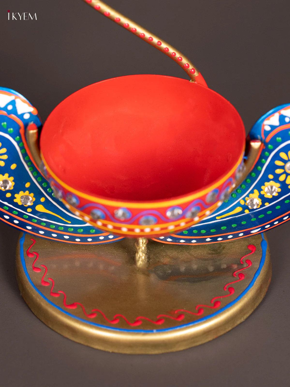 METAL PAINTED GANESHA T-Light - Image 3