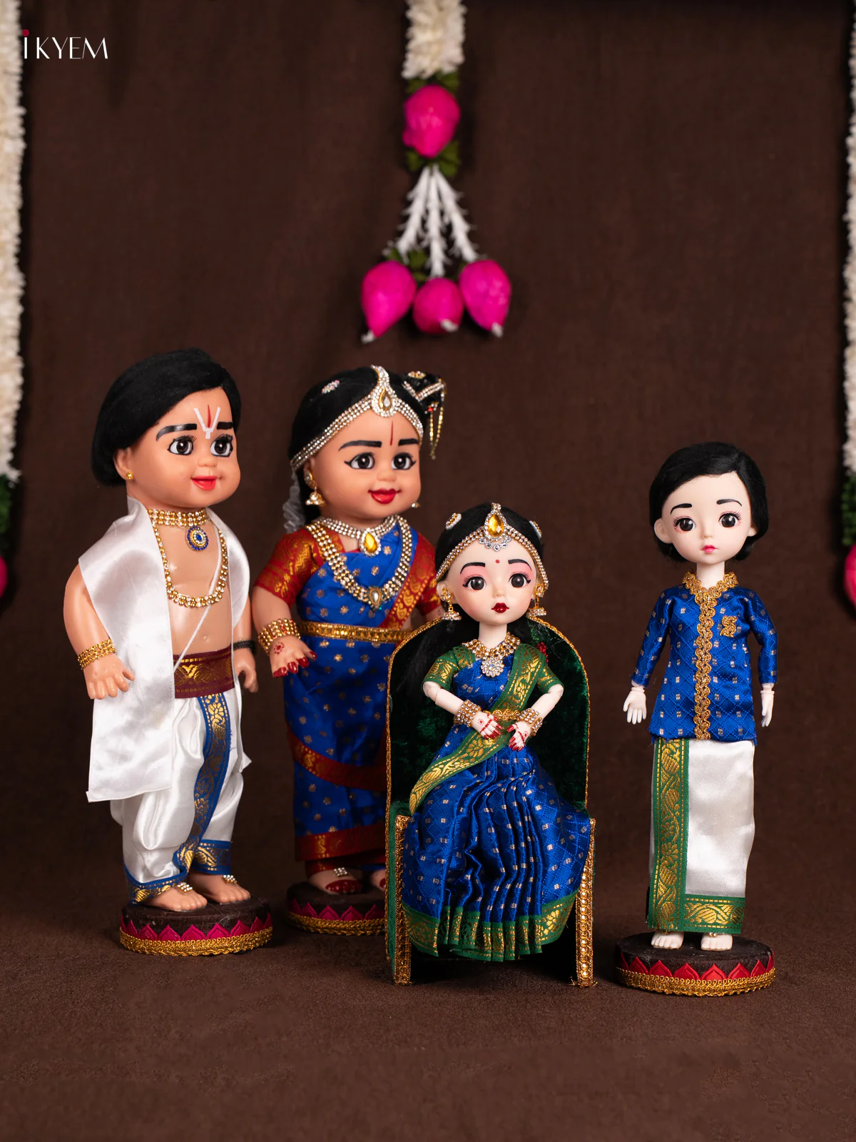 Seemantham Doll Set Seer Varisai - Blue - KN31230