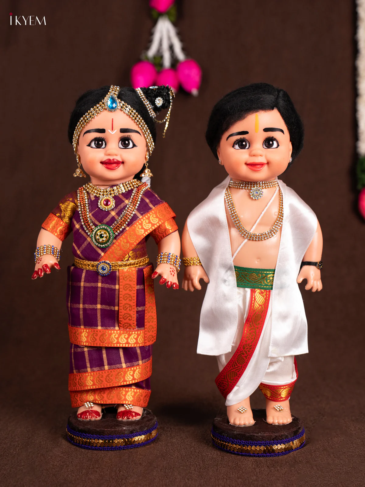 Seemantham Doll Set Seer Varisai - Peach - KN31231 - Image 4