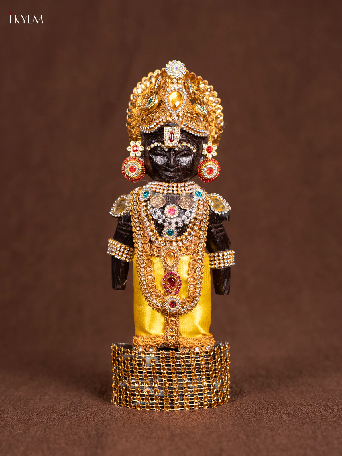 Balaji Padmavathy Thayar MARAPACHI Seer Varisai- Golu Display Doll - Violet 8 inch - KN31246 - Image 3