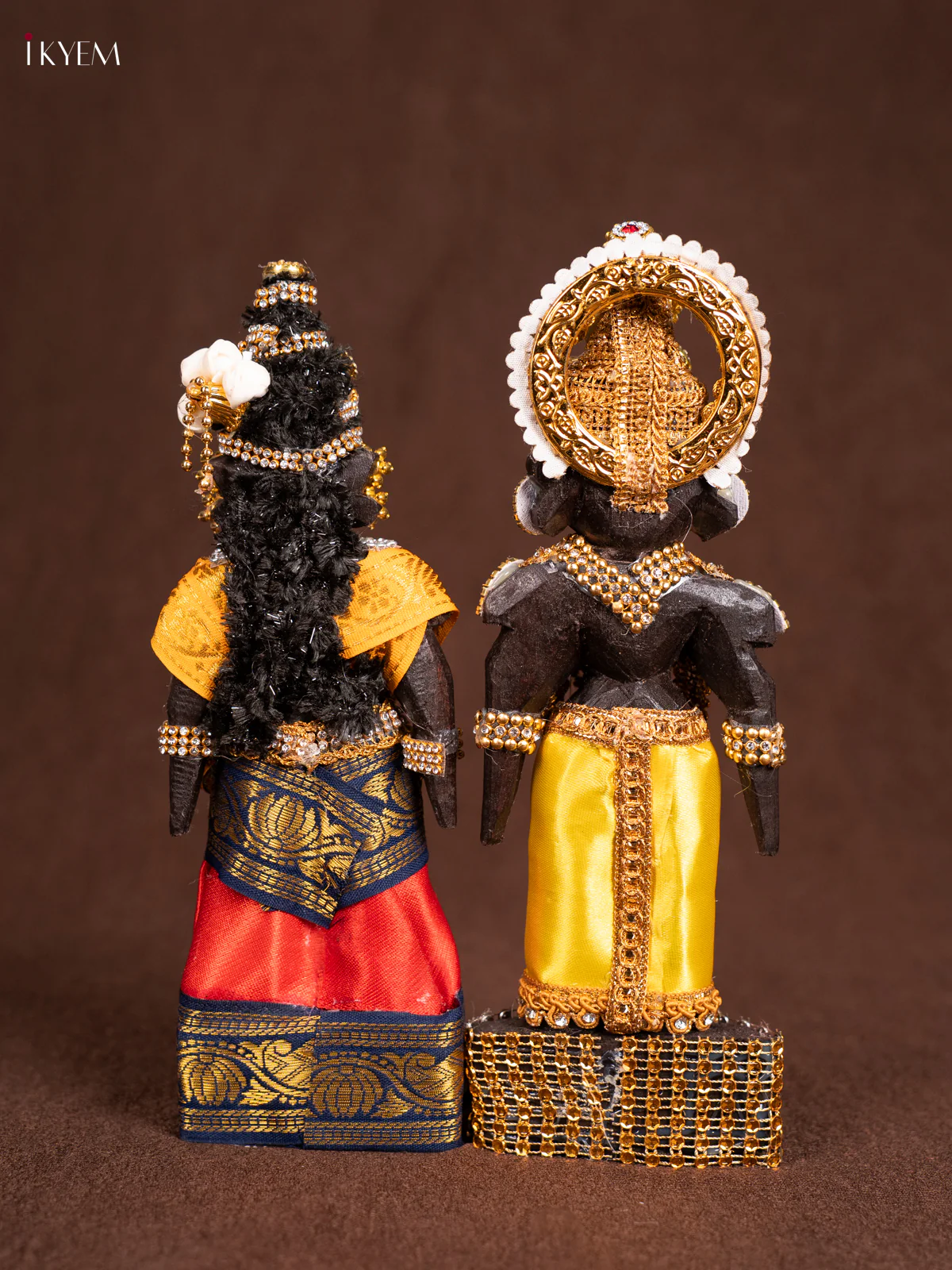 Balaji Padmavathy Thayar MARAPACHI Seer Varisai- Golu Display Doll - Red 8 inch - KN31247 - Image 5