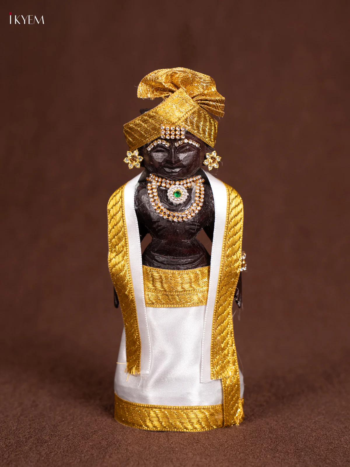 Iyengar Style Marapachi- Golu Display Doll - Seer Varisai-Pink 8 Inches - KN31262 - Image 3