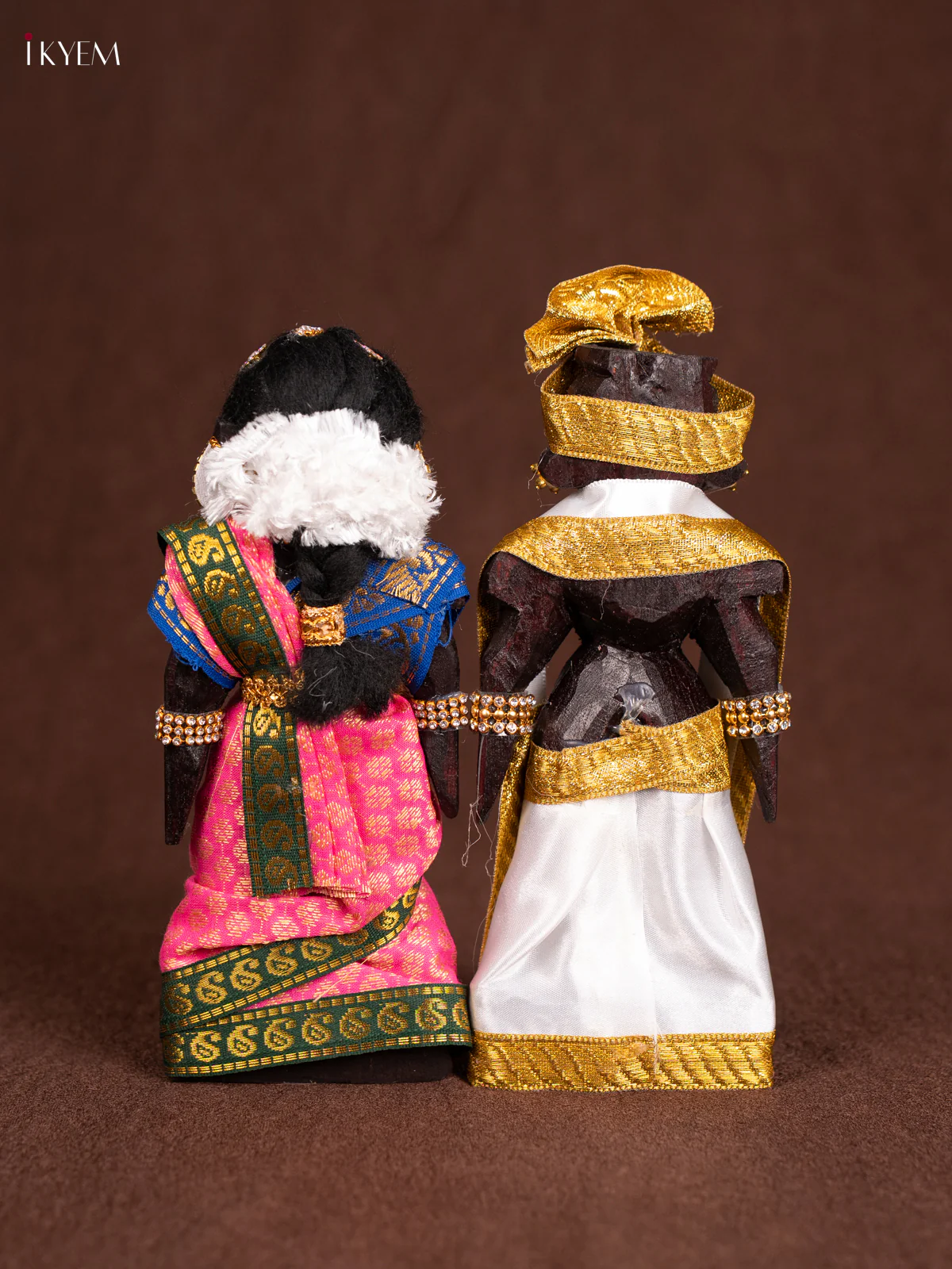 Iyengar Style Marapachi- Golu Display Doll - Seer Varisai-Pink 8 Inches - KN31262 - Image 5